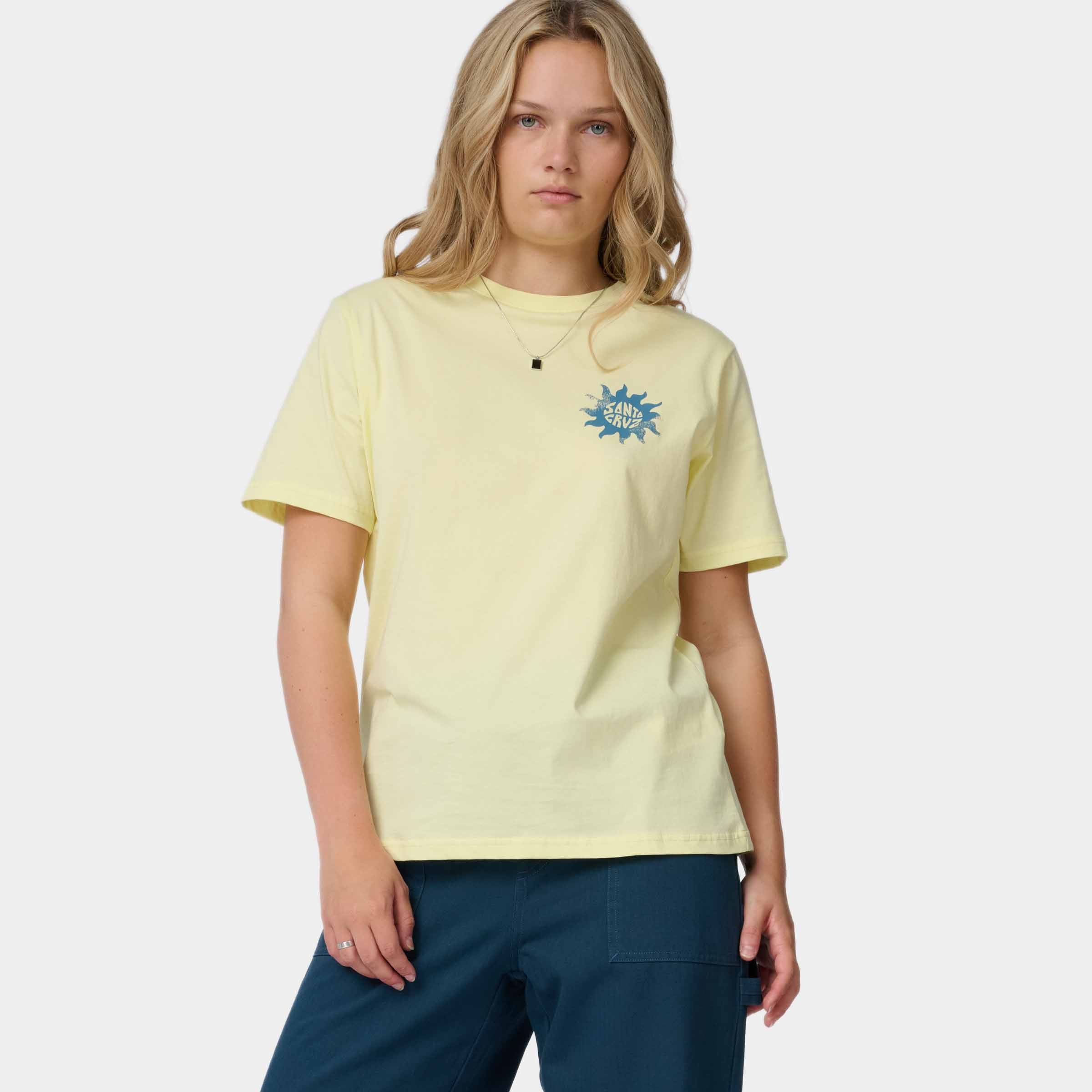 santa-cruz-skateboards-sun-daze-t-shirt-donna-loose-fit image 3
