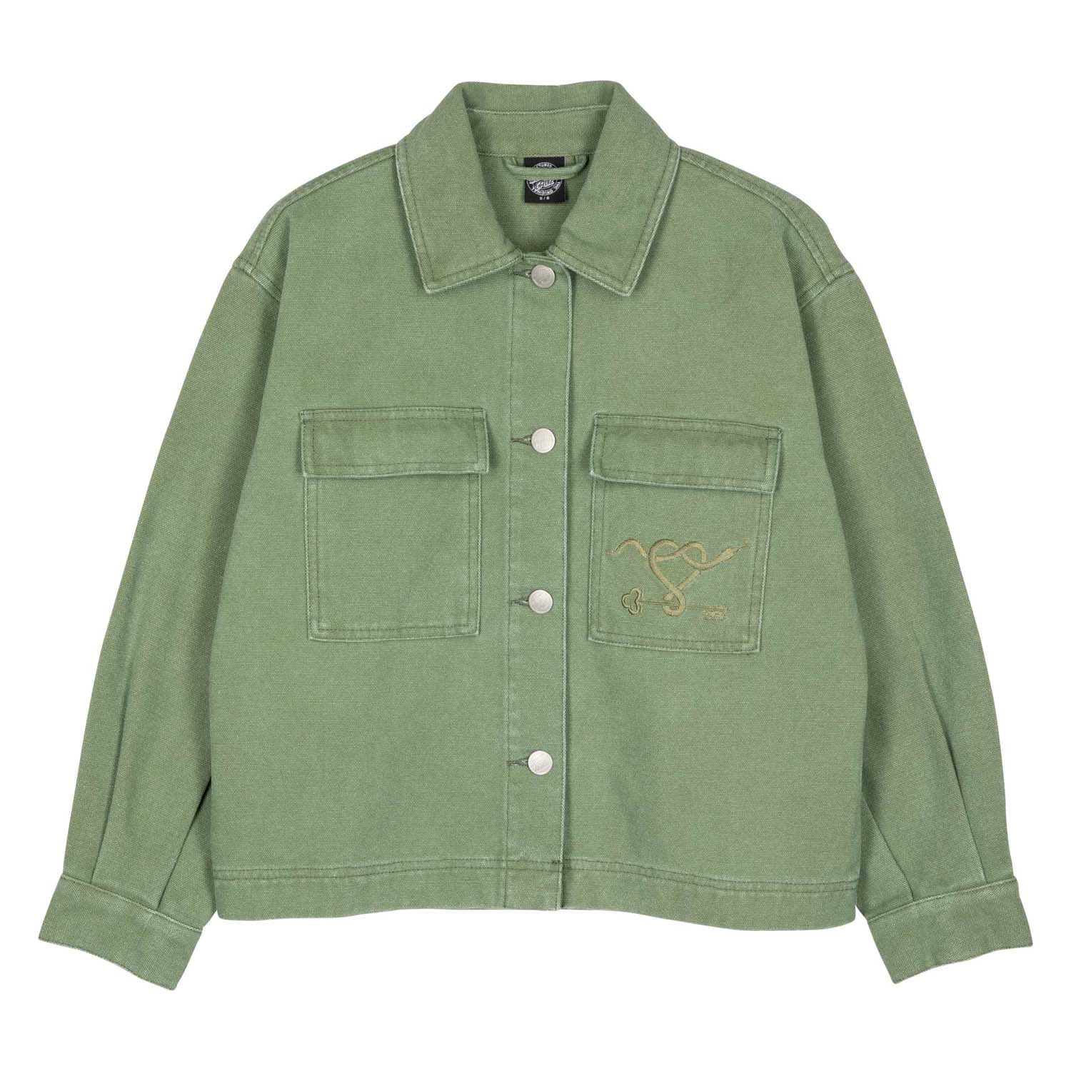 santa-cruz-skateboards-asp-key-giacca-workwear-donna-canvas image 1