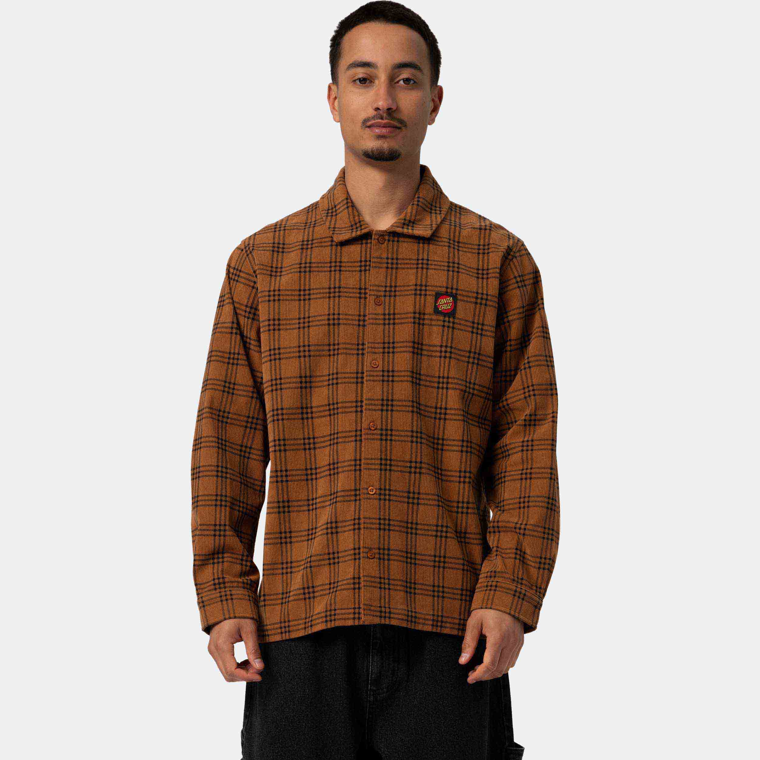 santa-cruz-skateboards-roamer-shirt-camicia-in-corduroy-manica-lunga image 3