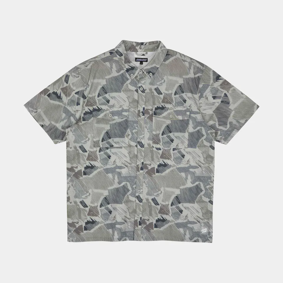santa-cruz-skateboards-nico-camicia-manica-corta-uomo-in-popeline image 1