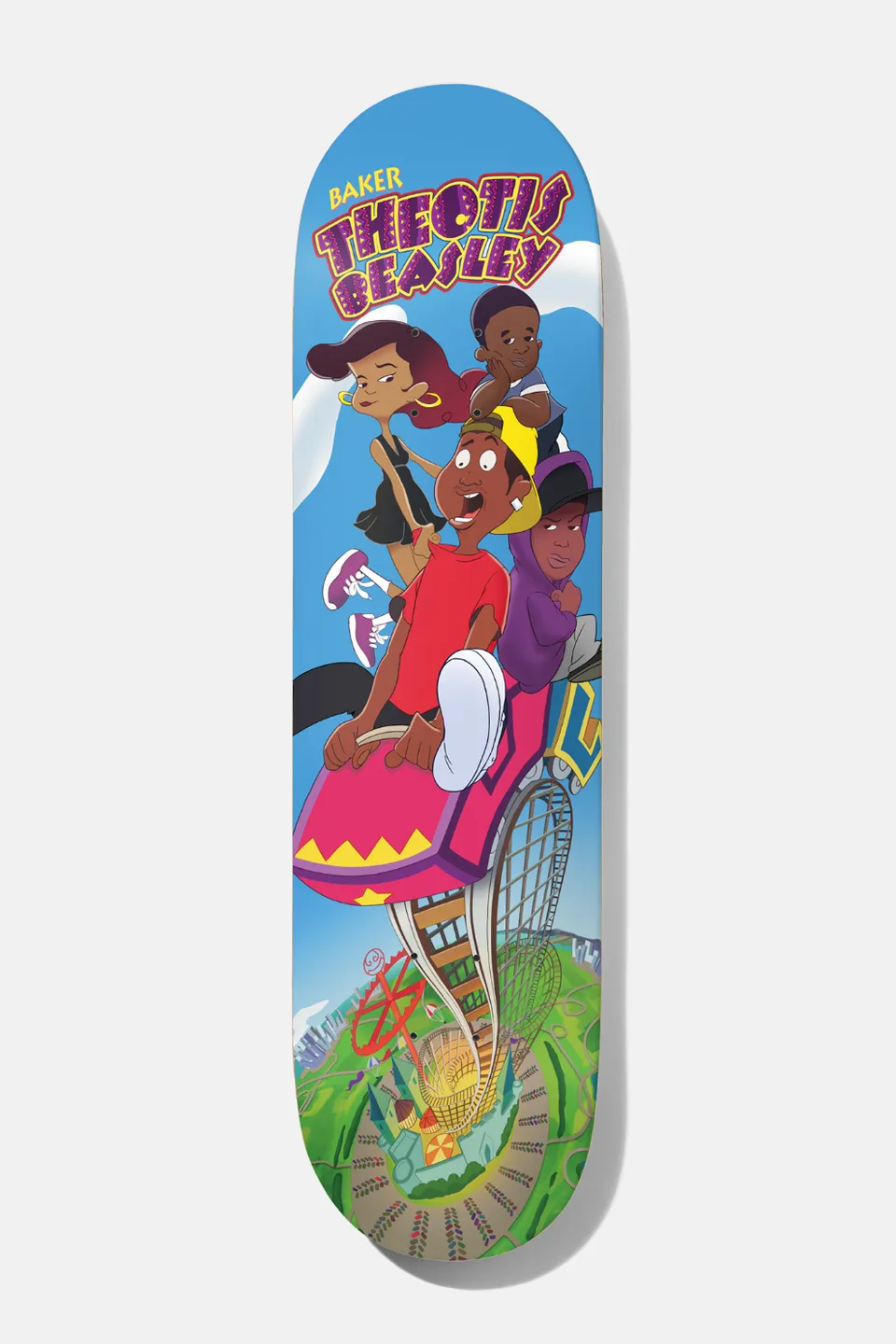 baker-skateboards-theotis-beasley-roller-coaster-deck-8-25-tavola-skate-pro image 1