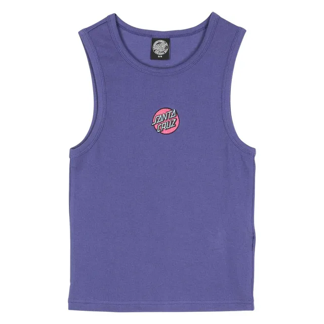 santa-cruz-skateboards-other-dot-emb-canotta-donna-regular-fit-2 image 1