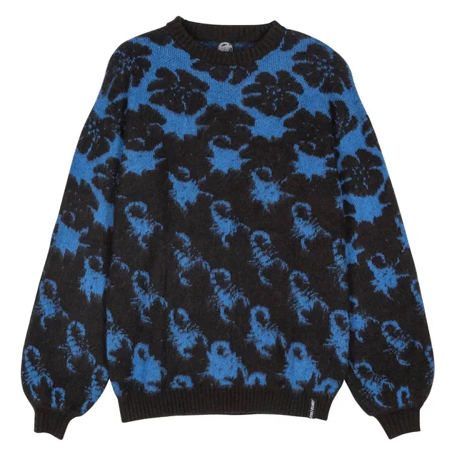 santa-cruz-skateboards-meyer-freestyle-knit-crew-maglia-donna image 1