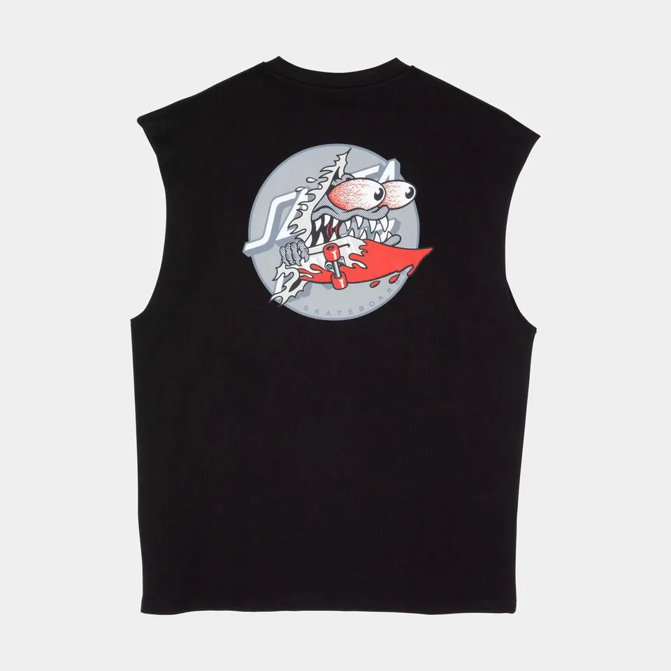 santa-cruz-skateboards-meek-slashed-dot-vest-canotta-in-cotone-bio image 1