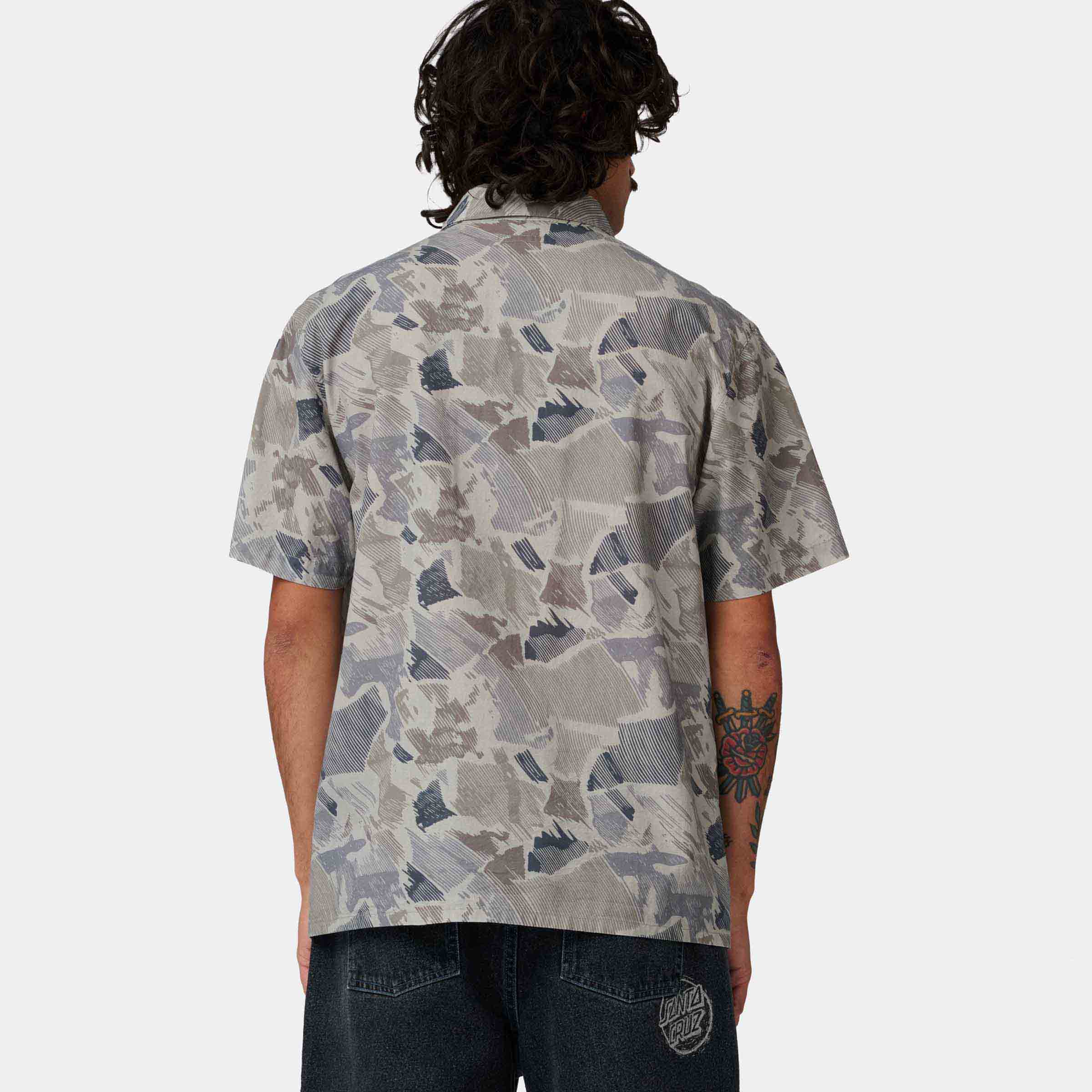santa-cruz-skateboards-nico-camicia-manica-corta-uomo-in-popeline image 4