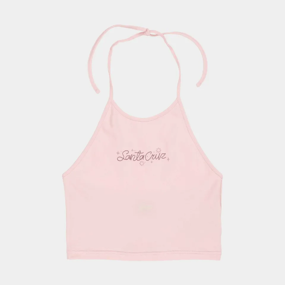 santa-cruz-skateboards-sun-stamp-strip-halter-top-top-donna-cropped image 1