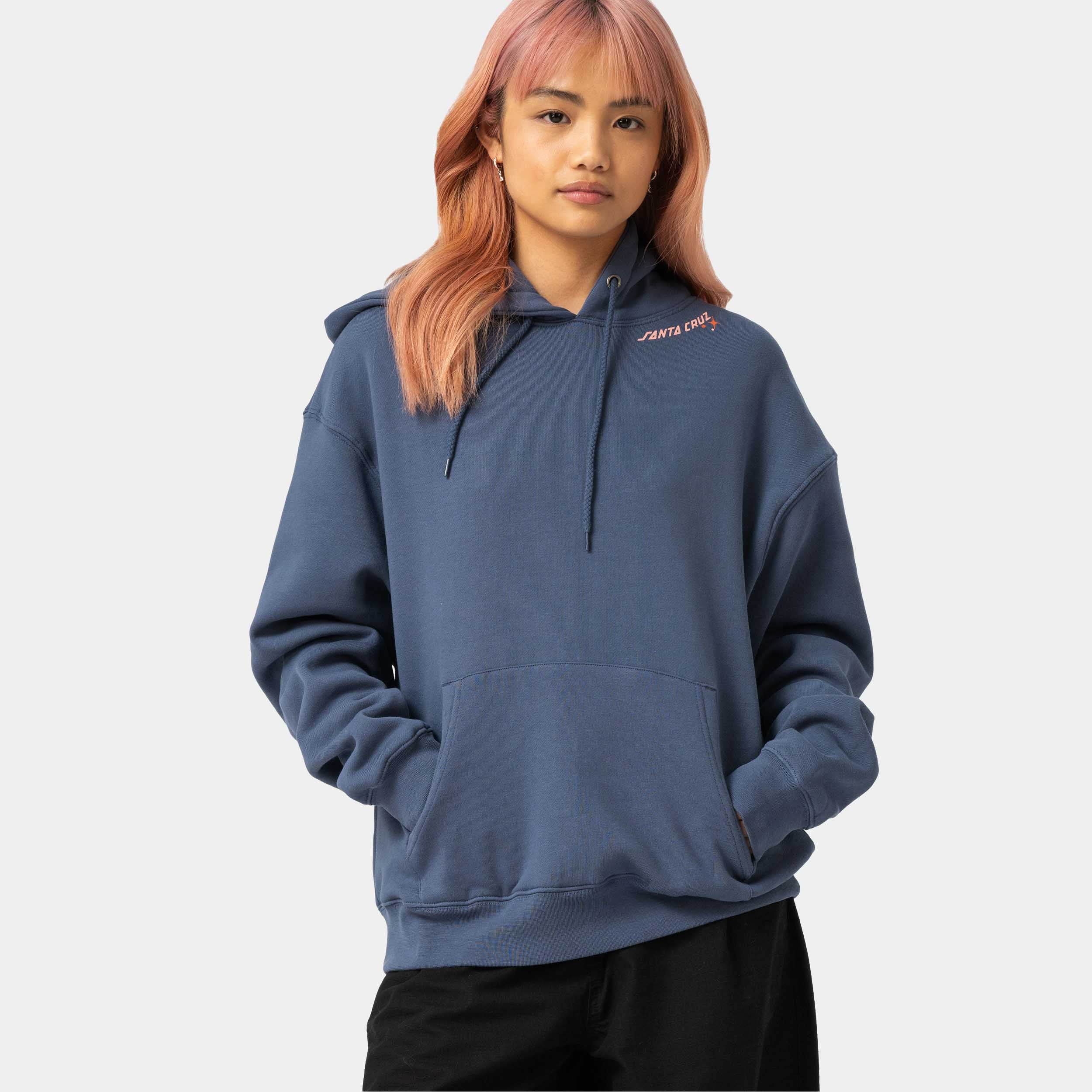 santa-cruz-skateboards-night-critter-hoodie-donna-felpa-boxy-330gsm image 3