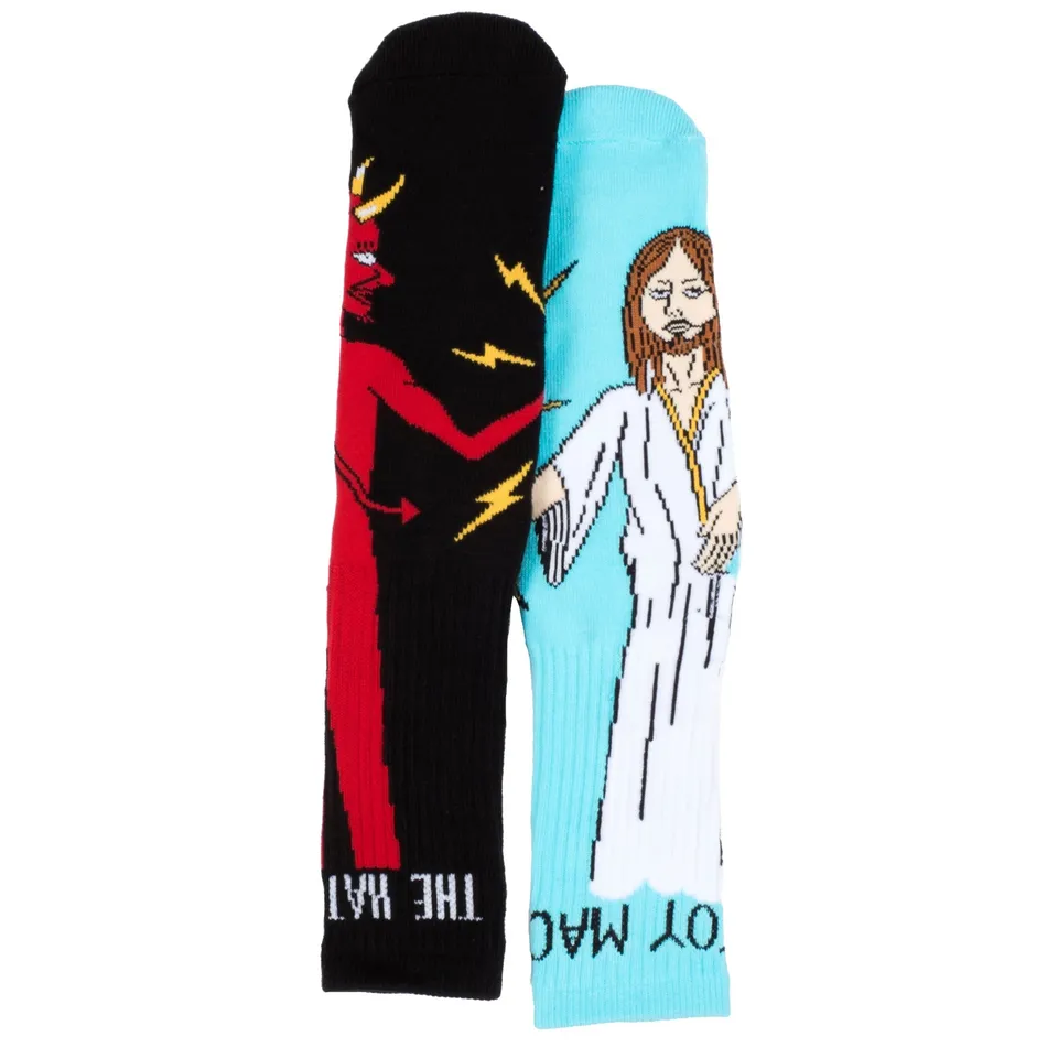toy-machine-bury-the-hatchet-calzini-skate-sock image 1