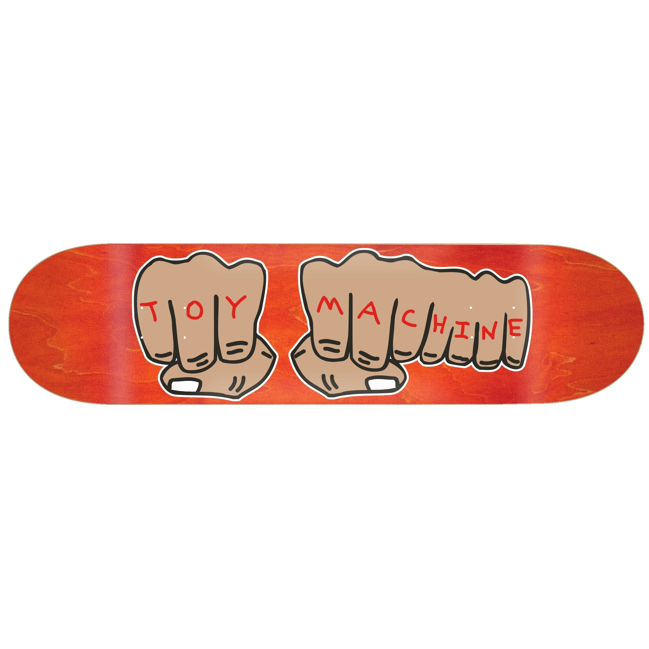 toy-machine-fists-8-00-deck-skateboard image 2