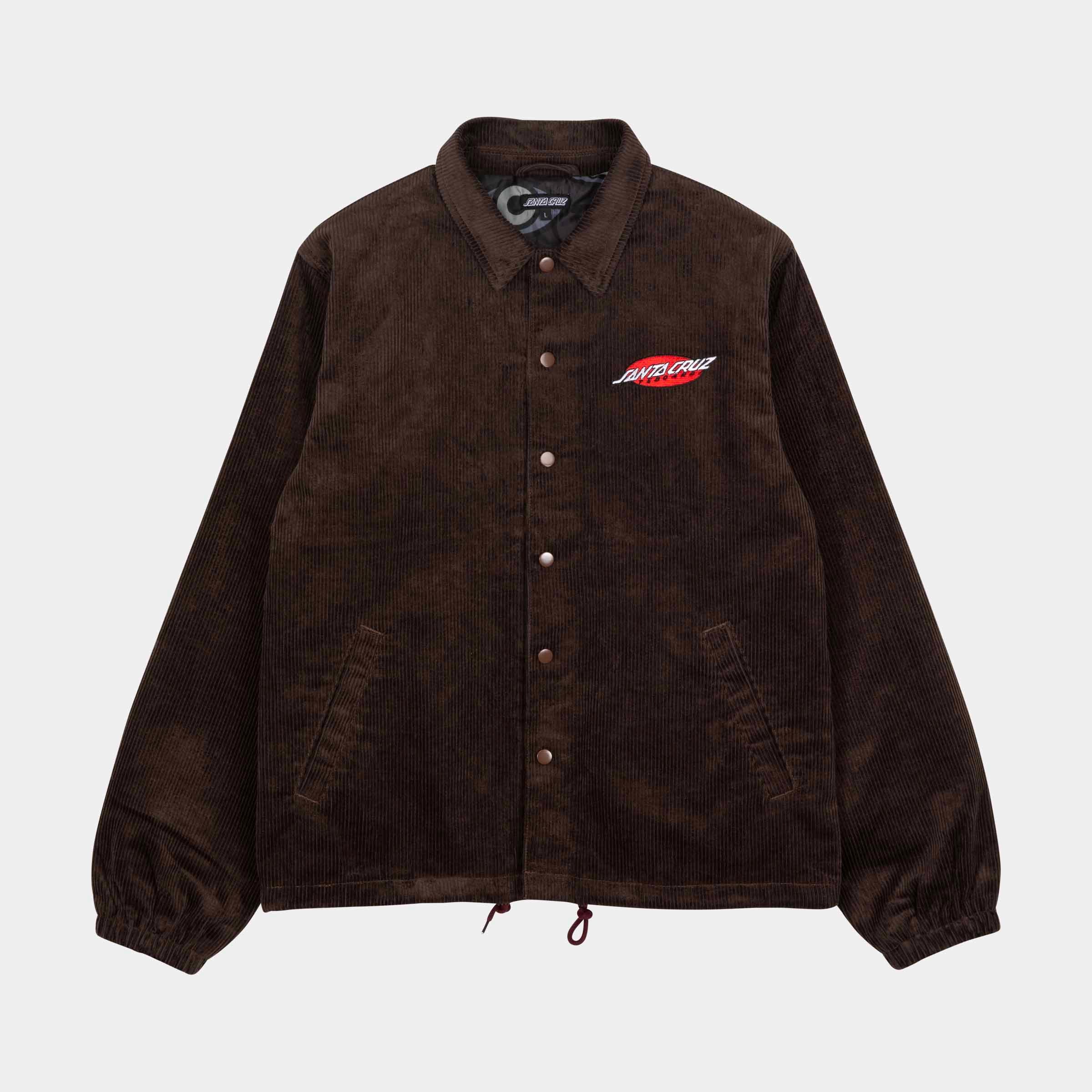 santa-cruz-skateboards-salba-voodoo-pit-giacca-coach-corduroy image 1