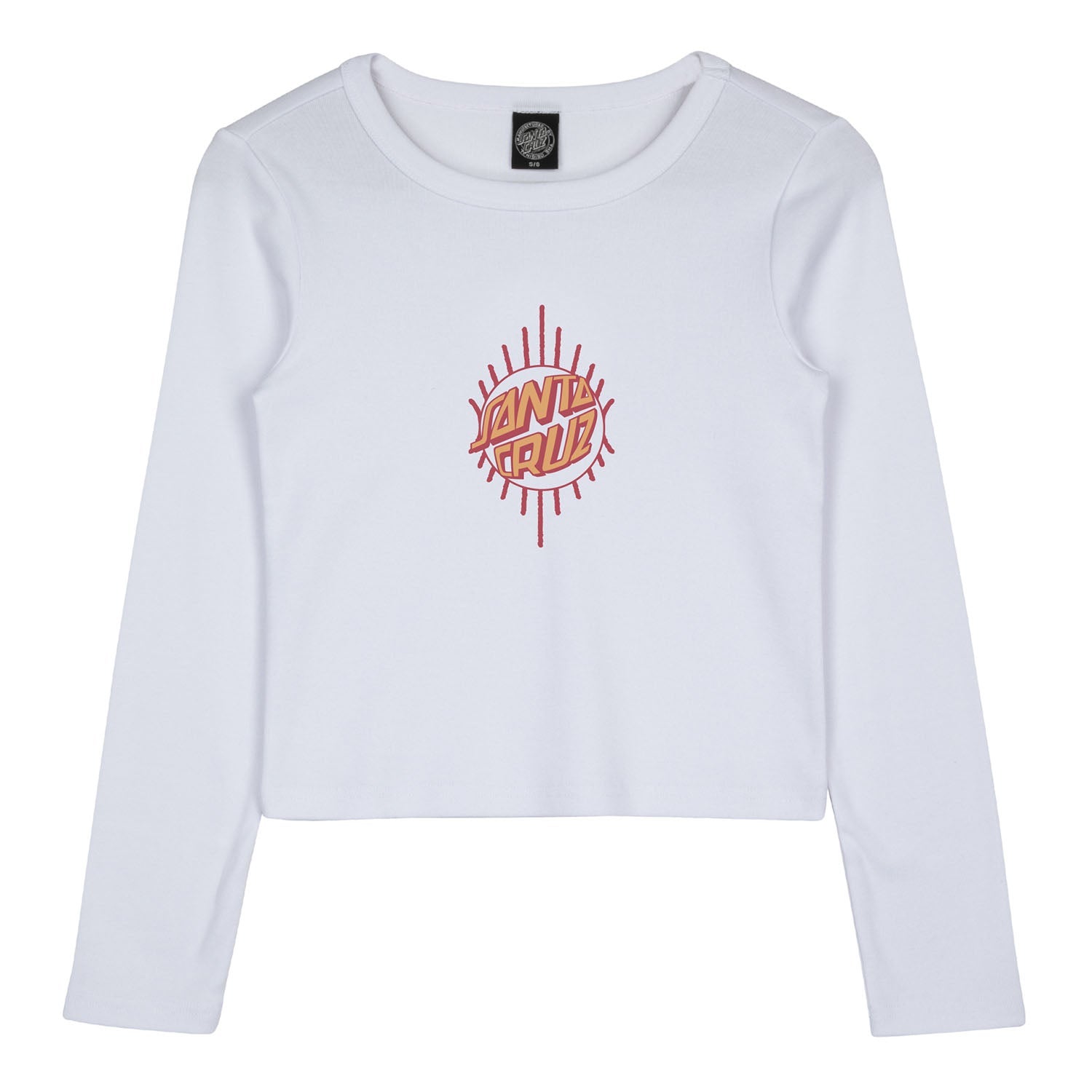 santa-cruz-skateboards-wonder-fisheye-front-long-sleeve-t-shirt-maglia-manica-lu image 1