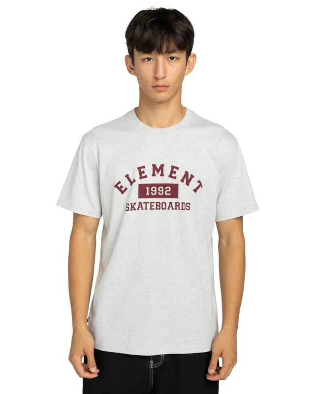 element-home-team-ss-t-shirt-uomo-cotone-bio image 1