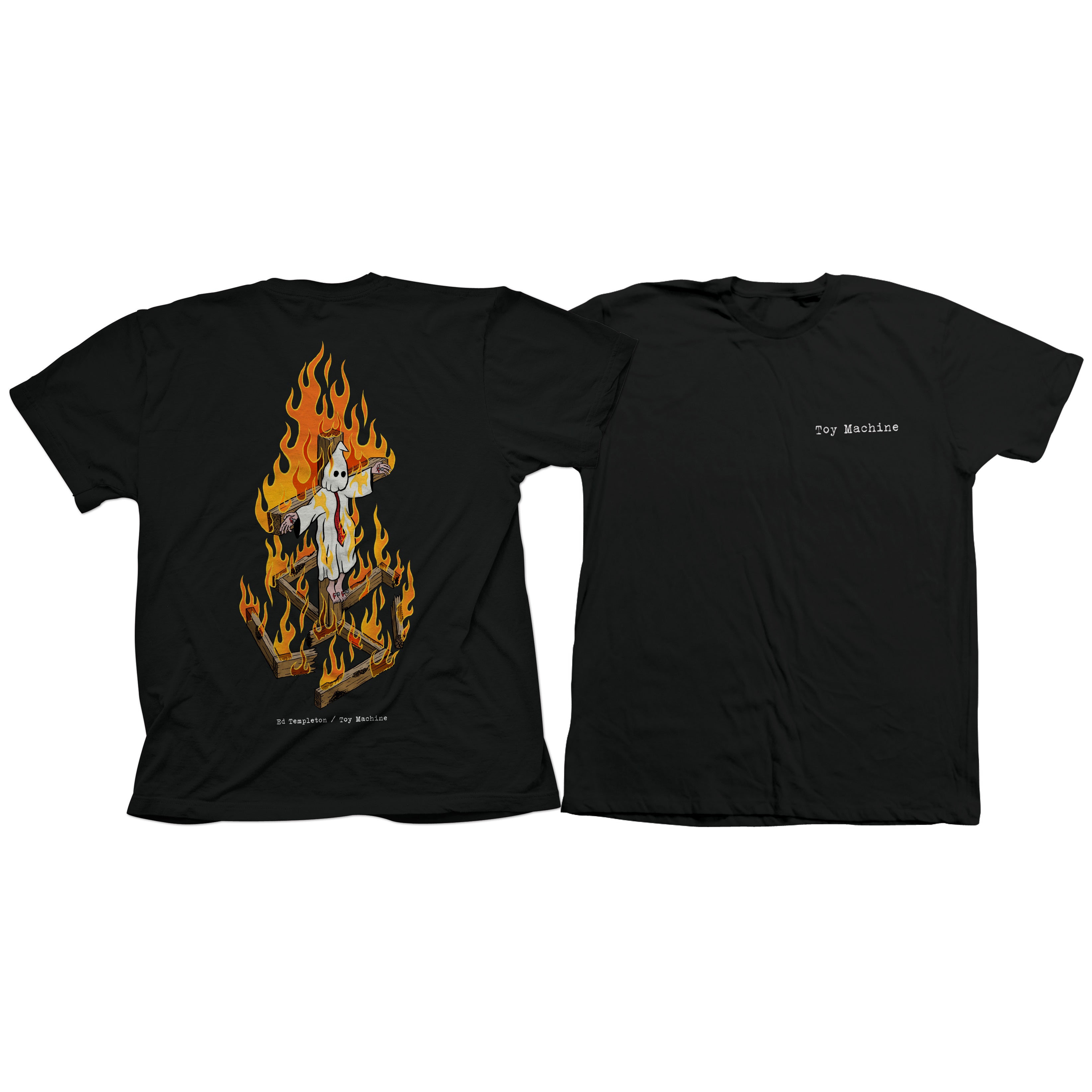 toy-machine-charred-cross-tee-t-shirt-skate-nera image 3