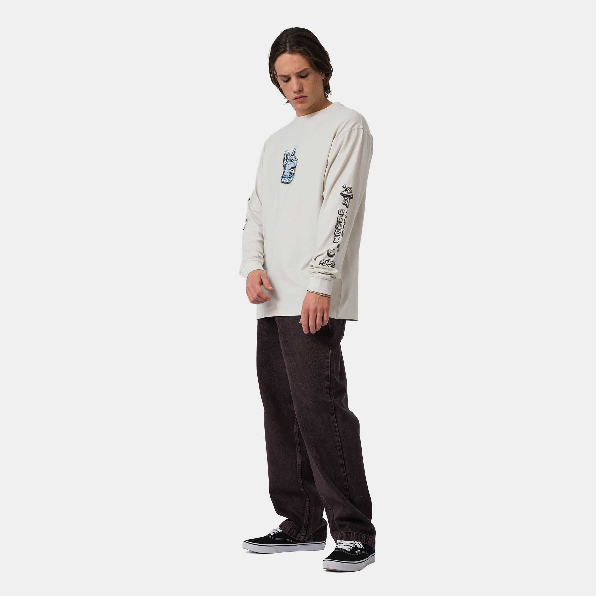 santa-cruz-skateboards-winkowski-dog-long-sleeve-t-shirt image 4