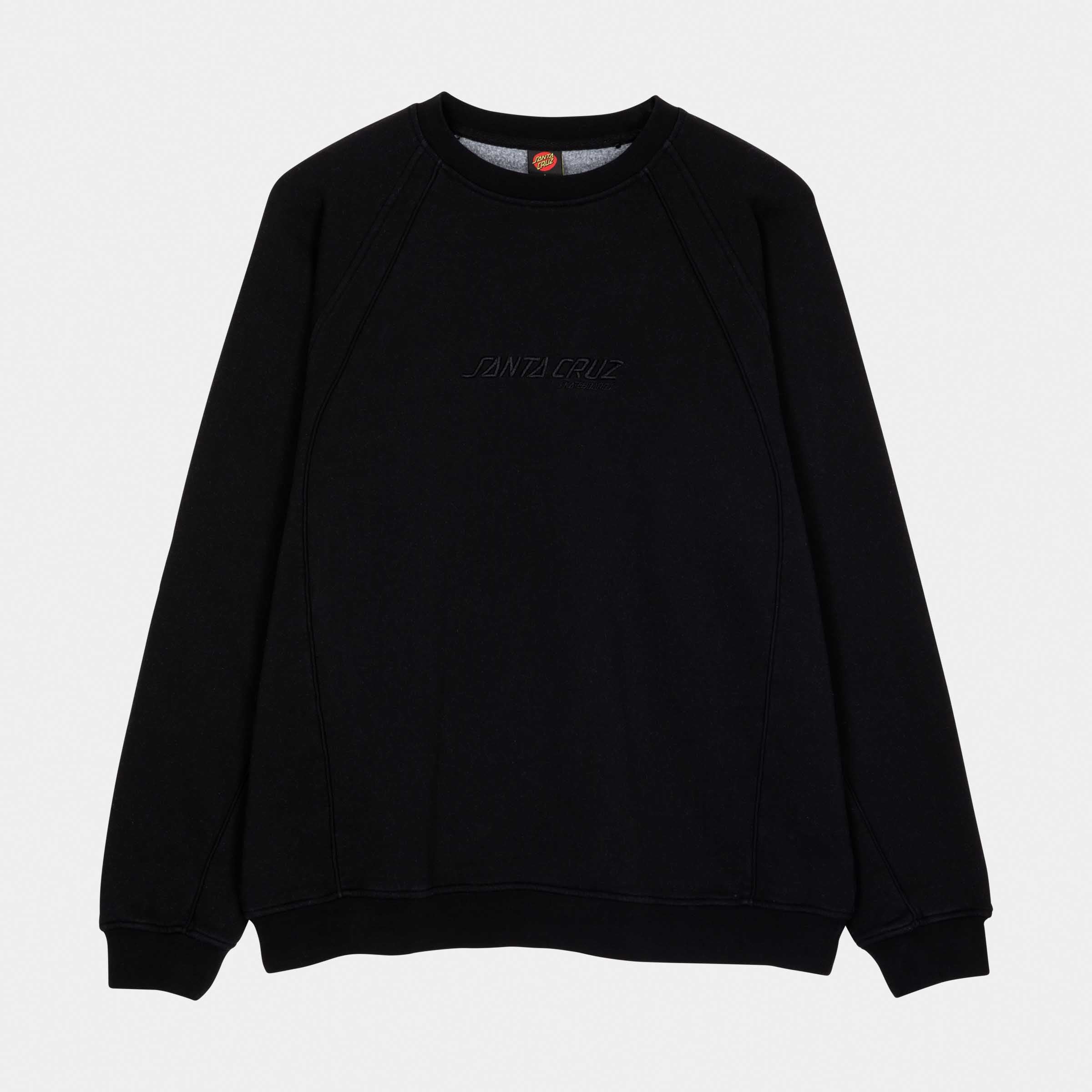 santa-cruz-skateboards-team-crew-felpa-girocollo-unisex image 1