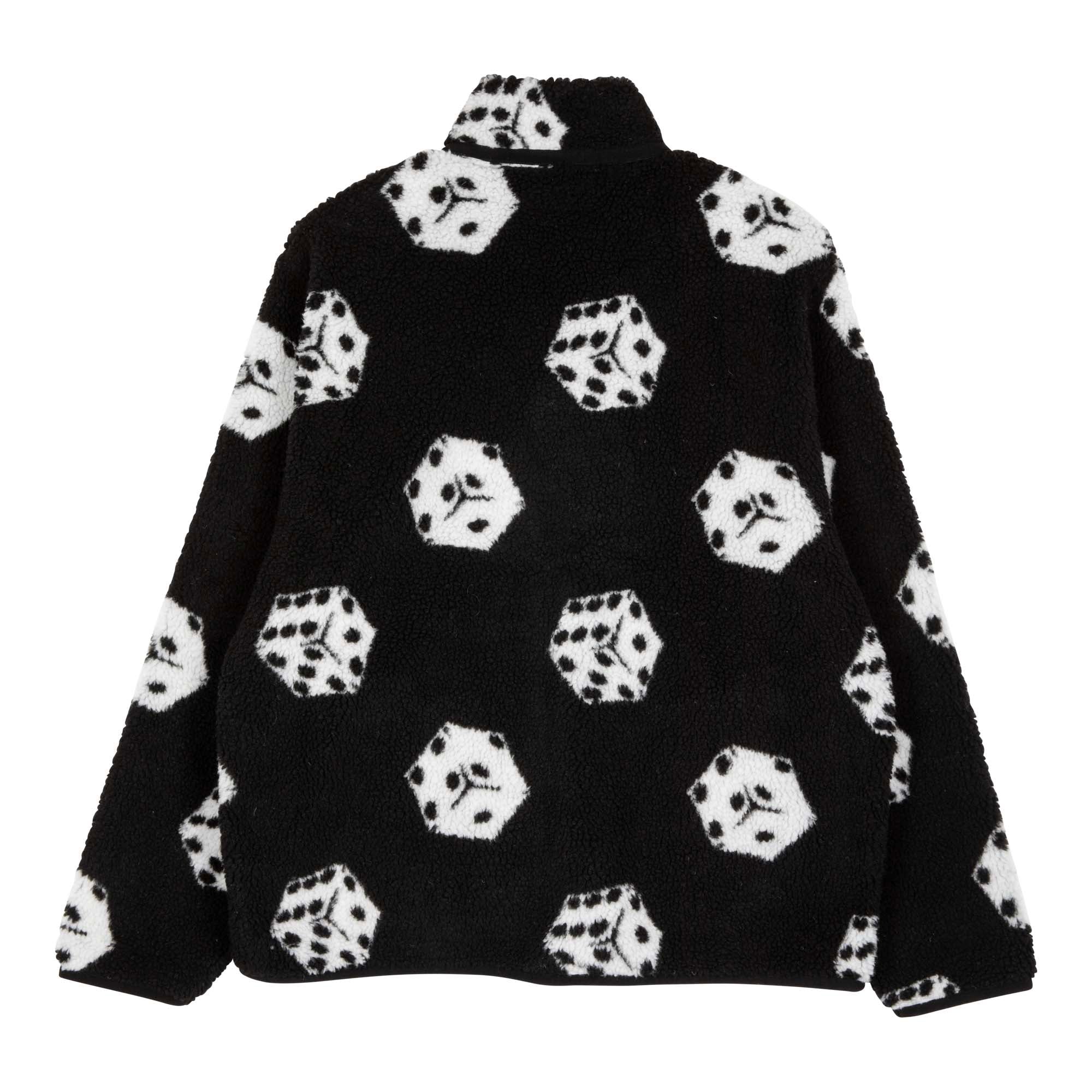 santa-cruz-skateboards-freestyle-jacket-giacca-zip-in-sherpa-con-pattern-all-ove image 2