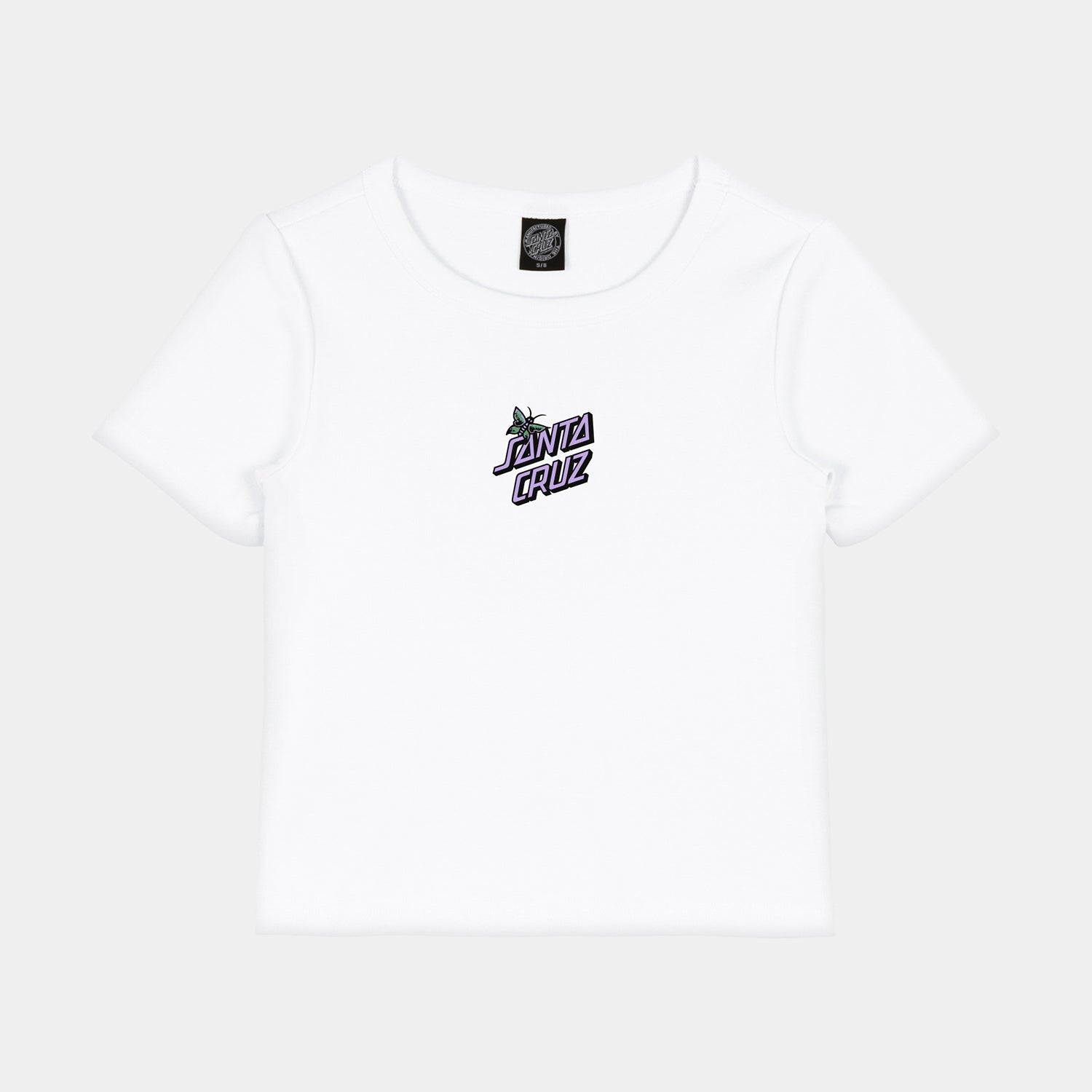 santa-cruz-skateboards-flutter-flash-t-shirt-maglietta-90-s-fit-donna image 1