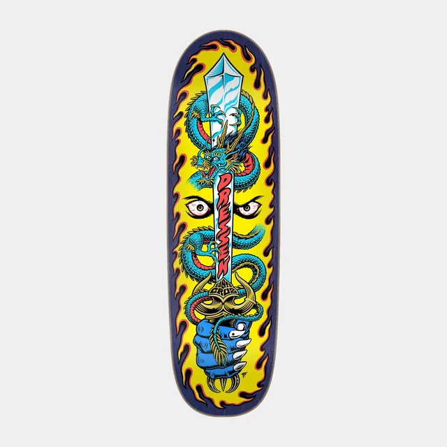 santa-cruz-skateboards-dressen-sword-pro-tavola-skate-shaped-9-25-x-31-95in image 1