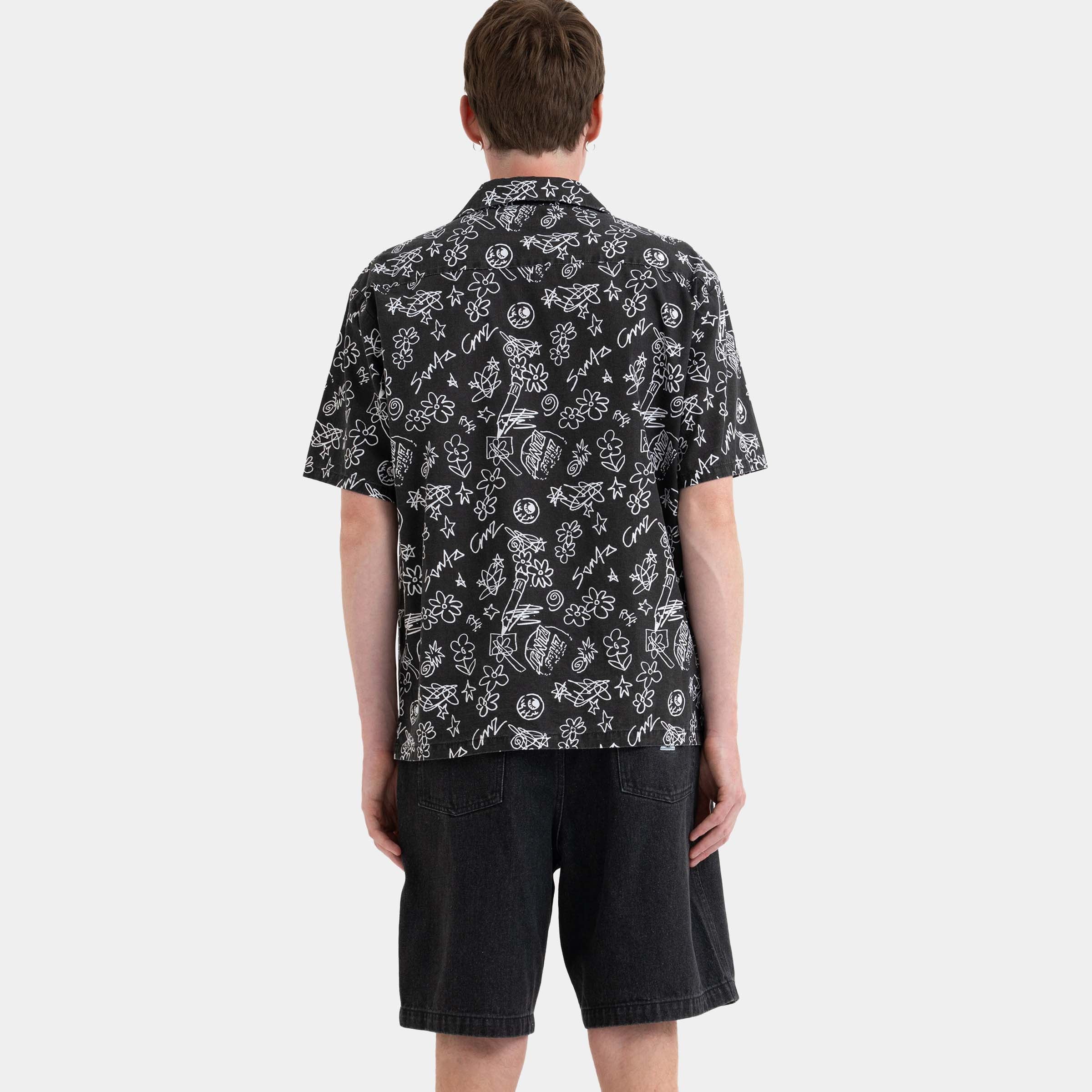 santa-cruz-skateboards-finn-short-sleeve-shirt-camicia-maniche-corte-fantasia image 4