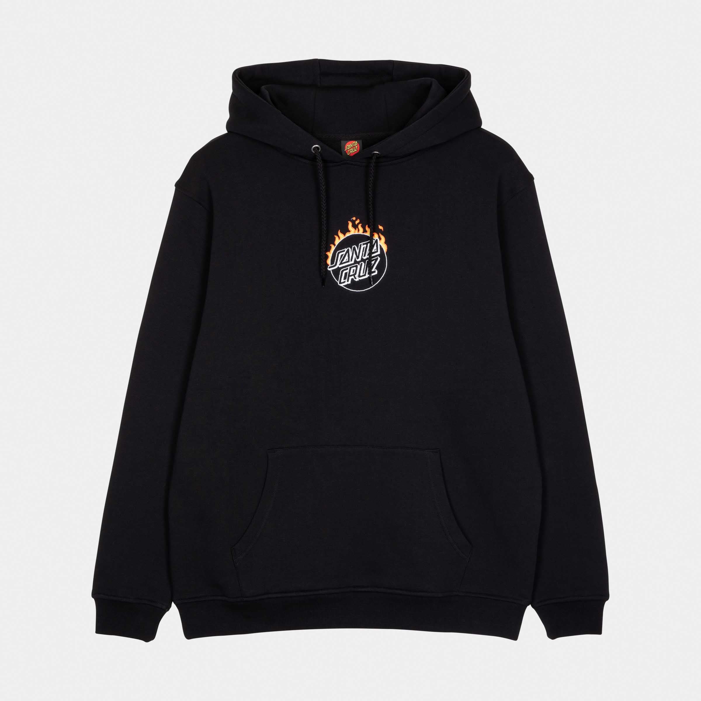 santa-cruz-skateboards-burnt-opus-hoodie-felpa-con-cappuccio image 1