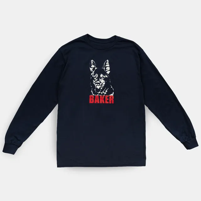 baker-skateboards-bad-dawg-t-shirt-manica-lunga image 1