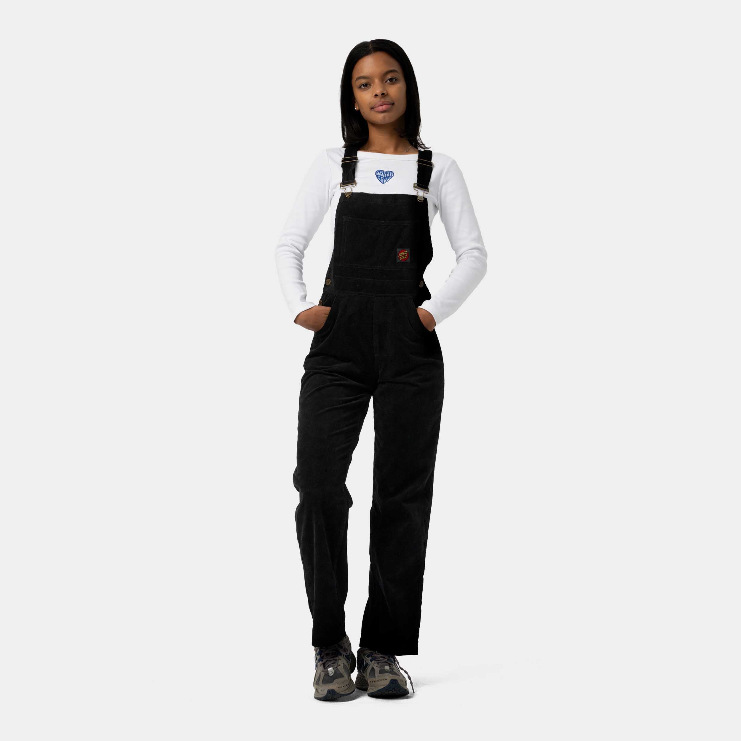 santa-cruz-skateboards-classic-label-salopette-donna image 6