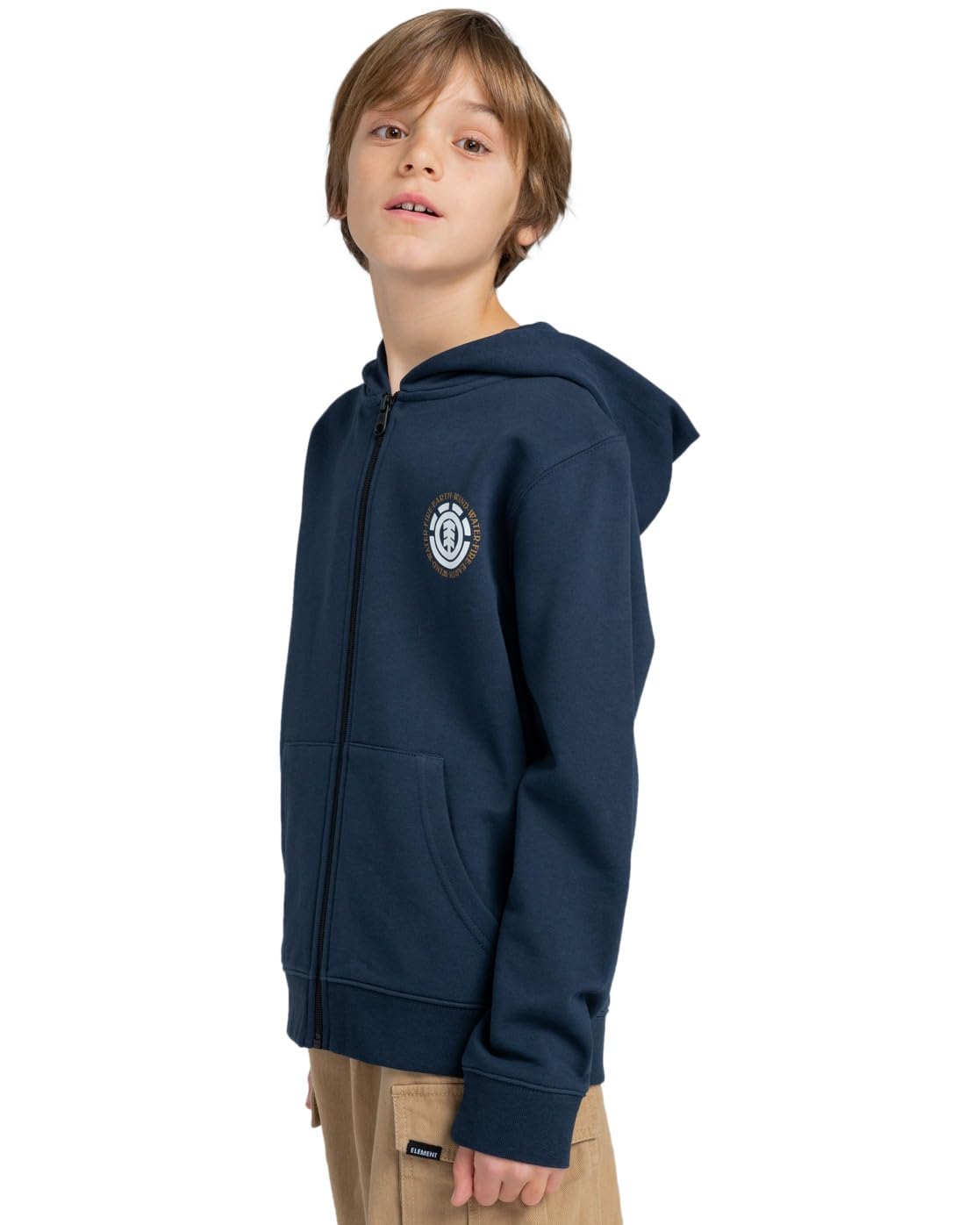 element-seal-bp-zh-youth-felpa-con-cappuccio-zip-bambino-e-ragazzo image 2
