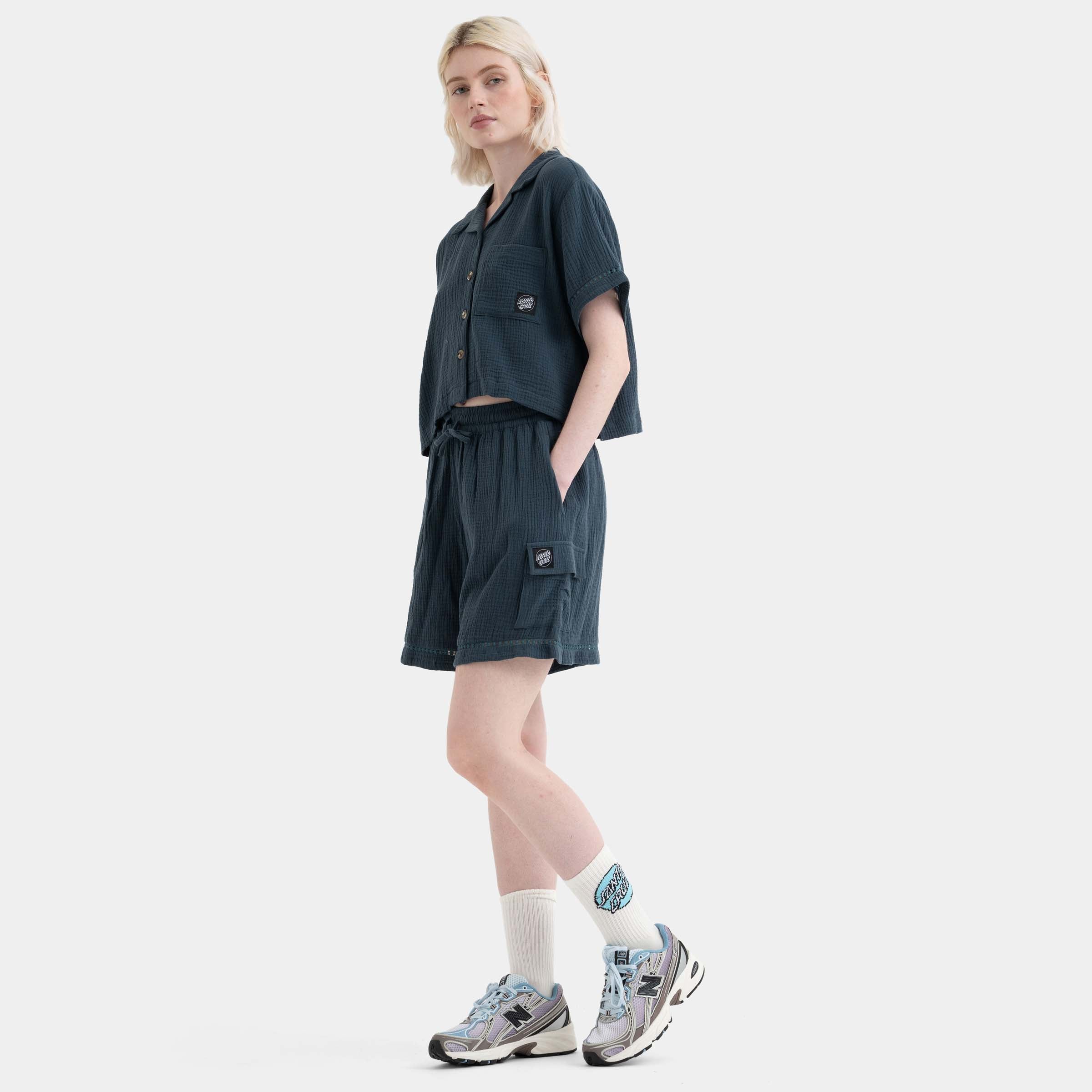 santa-cruz-skateboards-dune-crop-camicia-maniche-corte-donna image 6