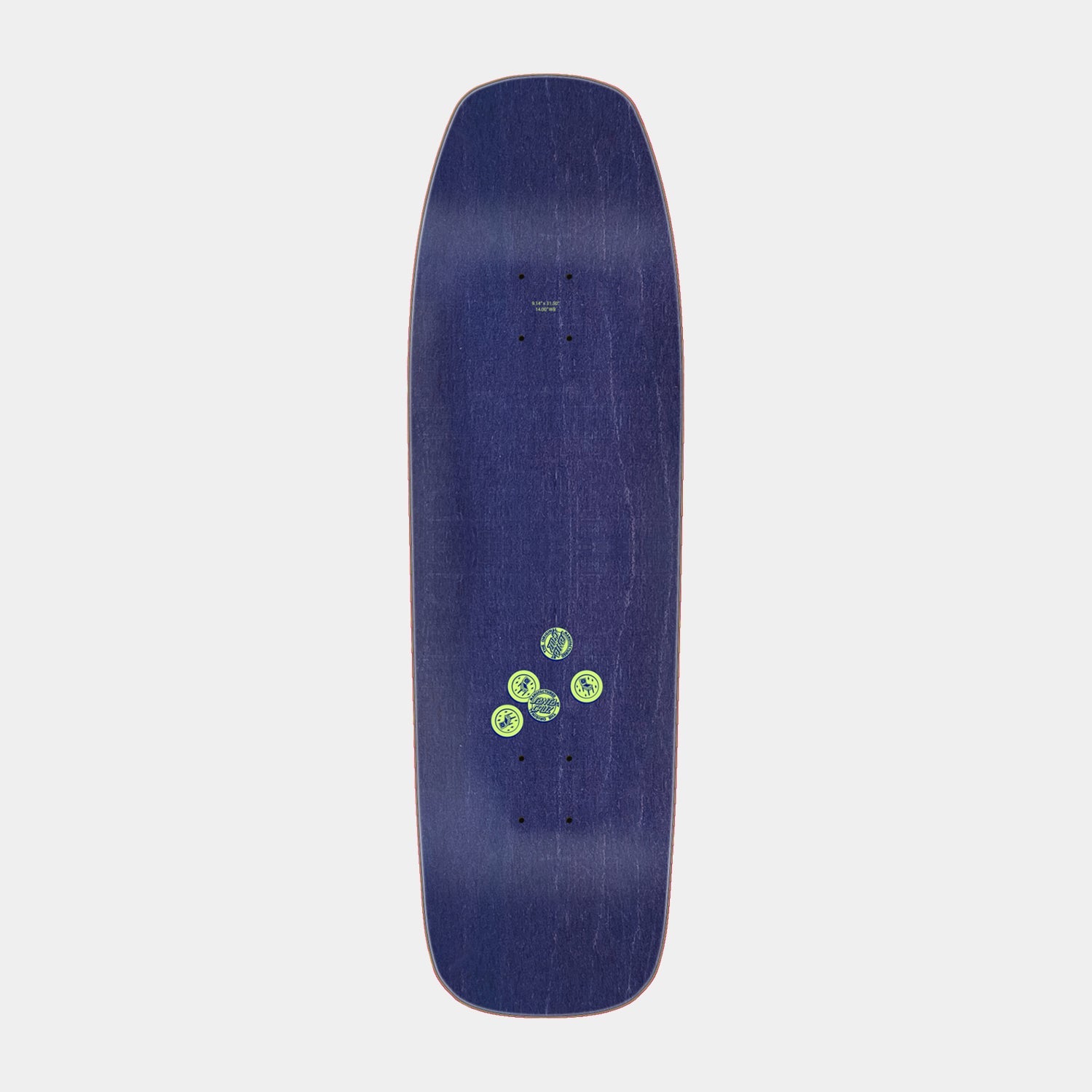 santa-cruz-skateboards-delfino-pinball-pro-deck-9-14-x-31-50-shaped image 2