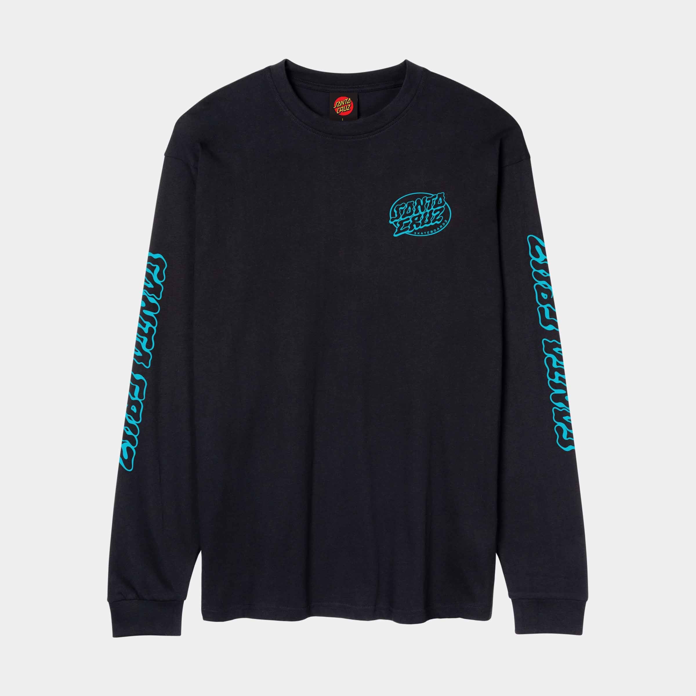 santa-cruz-skateboards-mono-vertigo-dot-long-sleeve-t-shirt-manica-lunga image 2