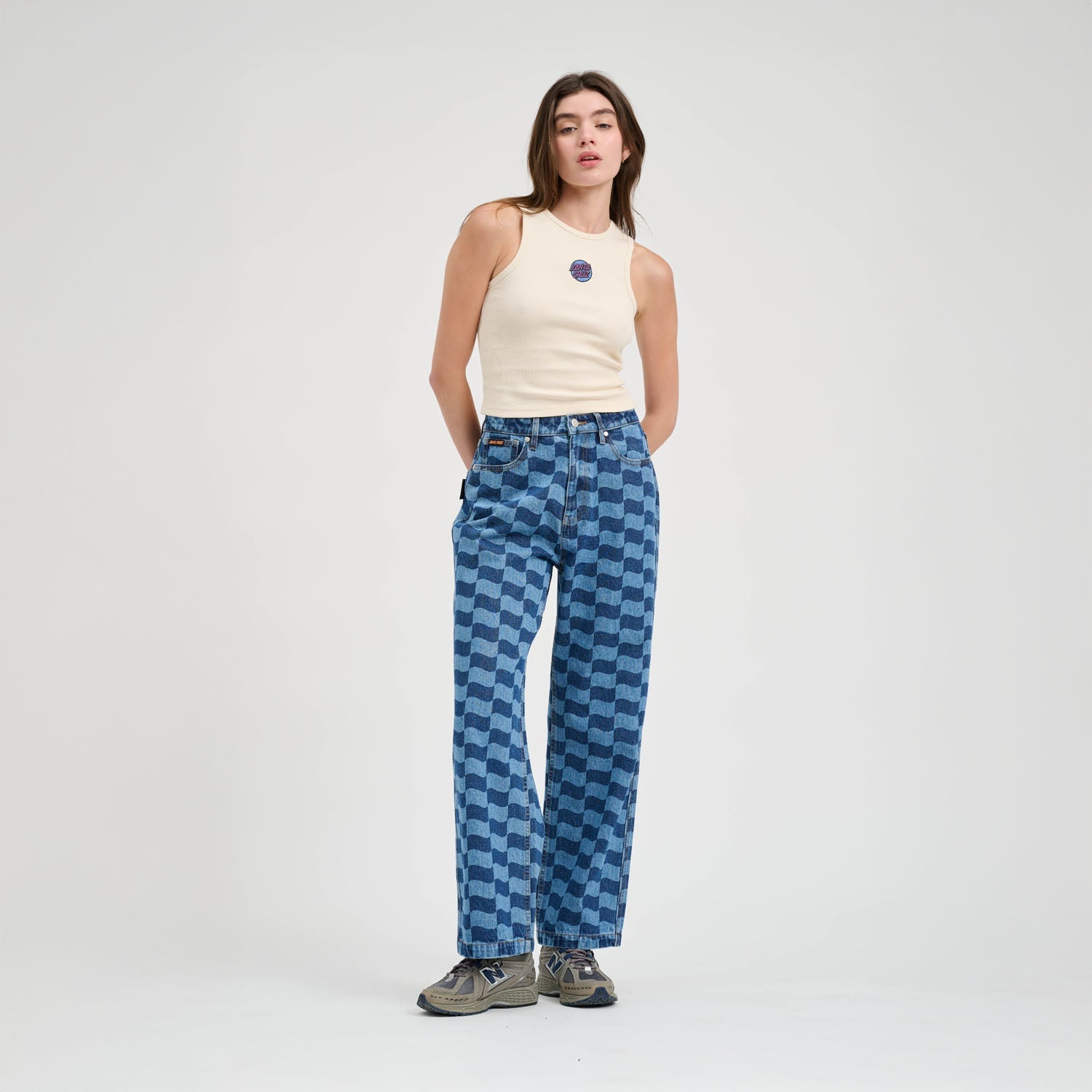 santa-cruz-skateboards-other-dot-emb-canotta-donna-regular-fit image 6