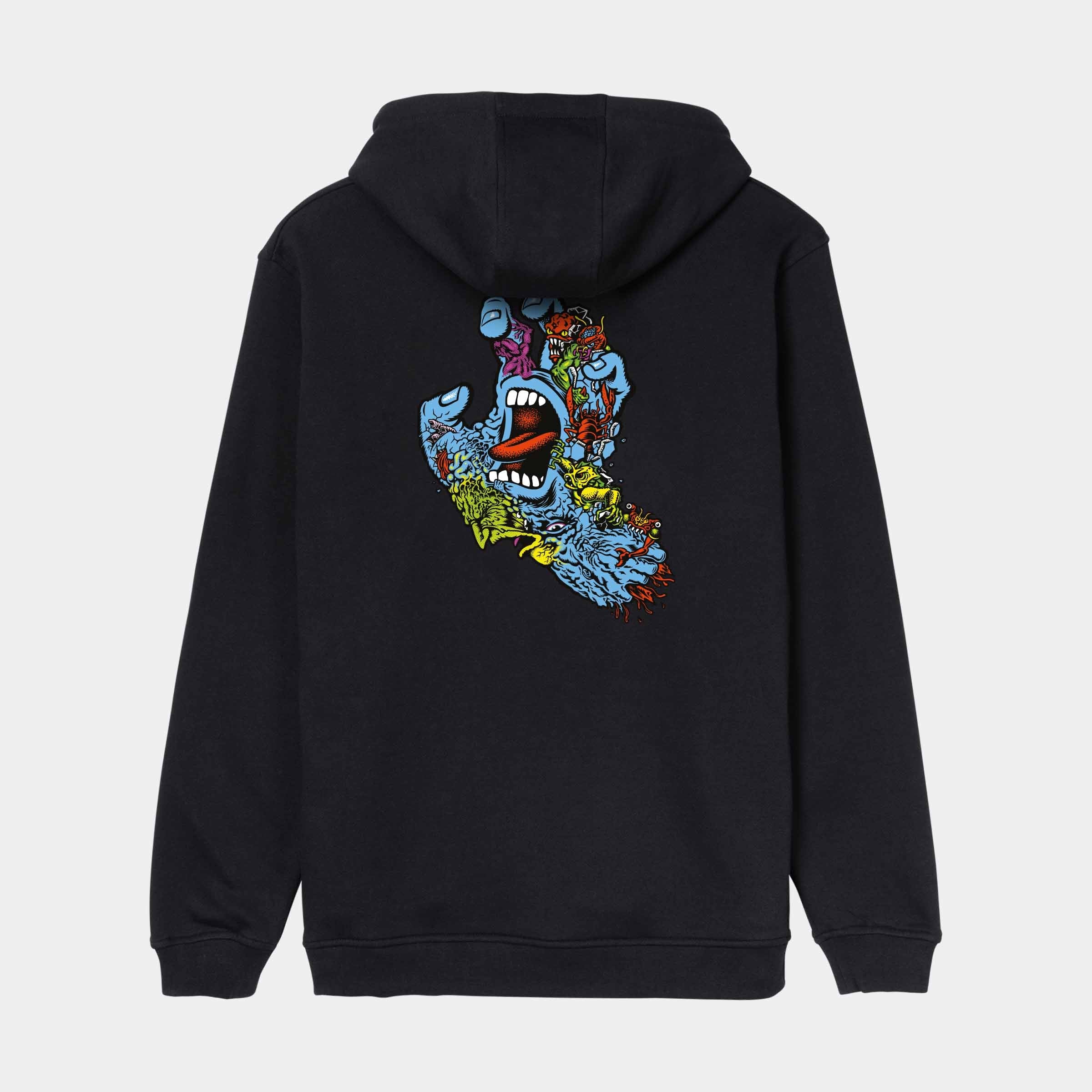 santa-cruz-skateboards-roskopp-screaming-five-hoodie-felpa-cappuccio-pro-graphic image 1