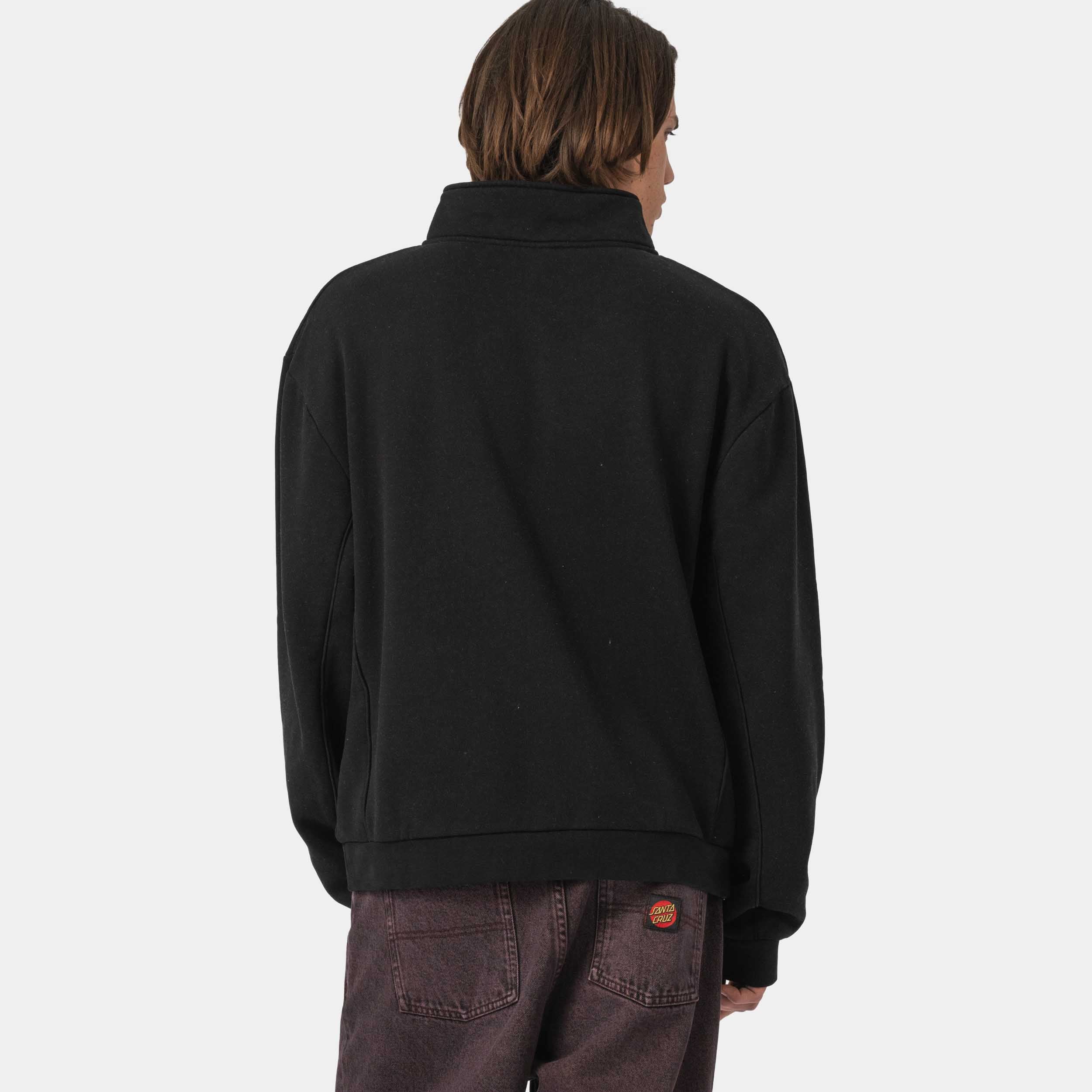 santa-cruz-skateboards-team-track-top-crew-felpa-full-zip-con-collo-a-imbuto image 3