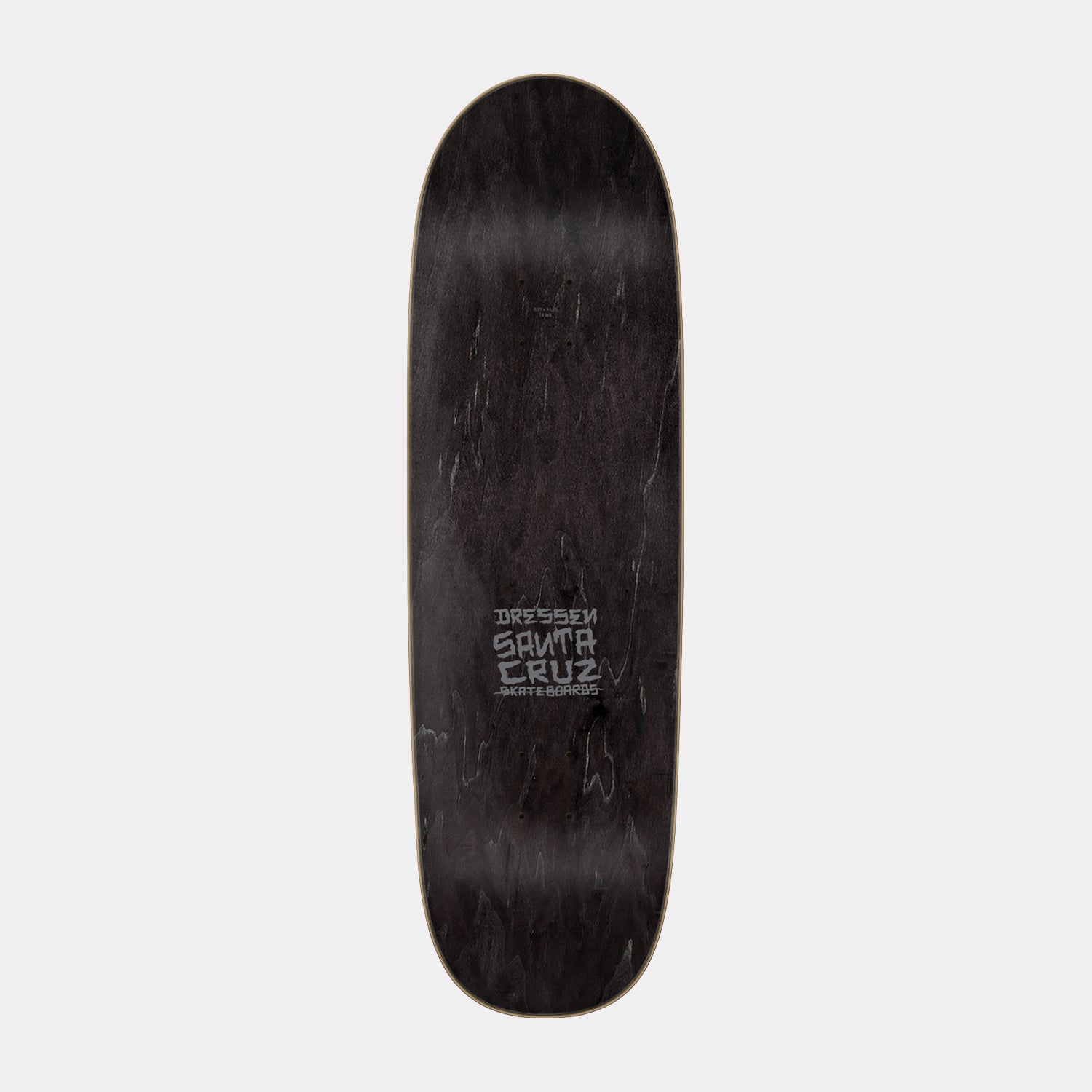 santa-cruz-skateboards-dressen-skull-rose-pro-deck-9-25in-x-31-95in-shaped image 2