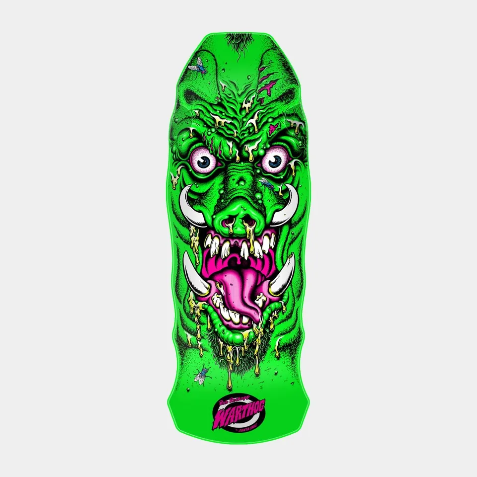 santa-cruz-skateboards-roskopp-warthog-freaks-skateboard-deck-11-x-31-445 image 1
