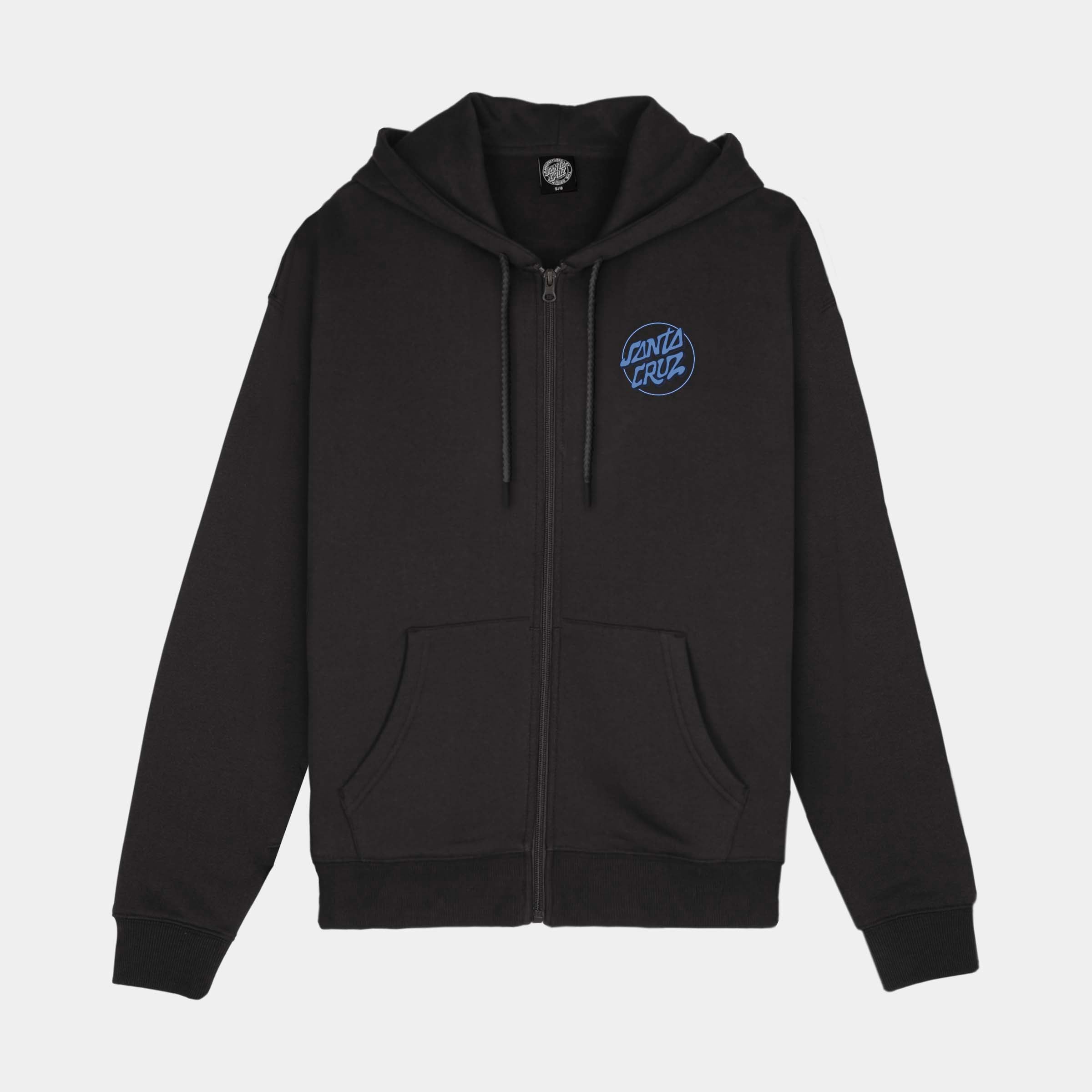 santa-cruz-skateboards-nouveau-zip-hoodie-felpa-donna image 2