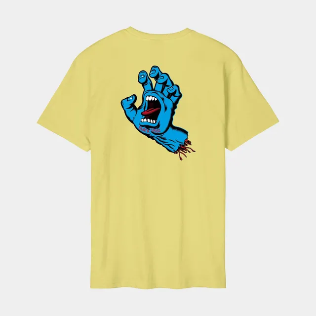santa-cruz-skateboards-screaming-hand-t-shirt-petto image 1