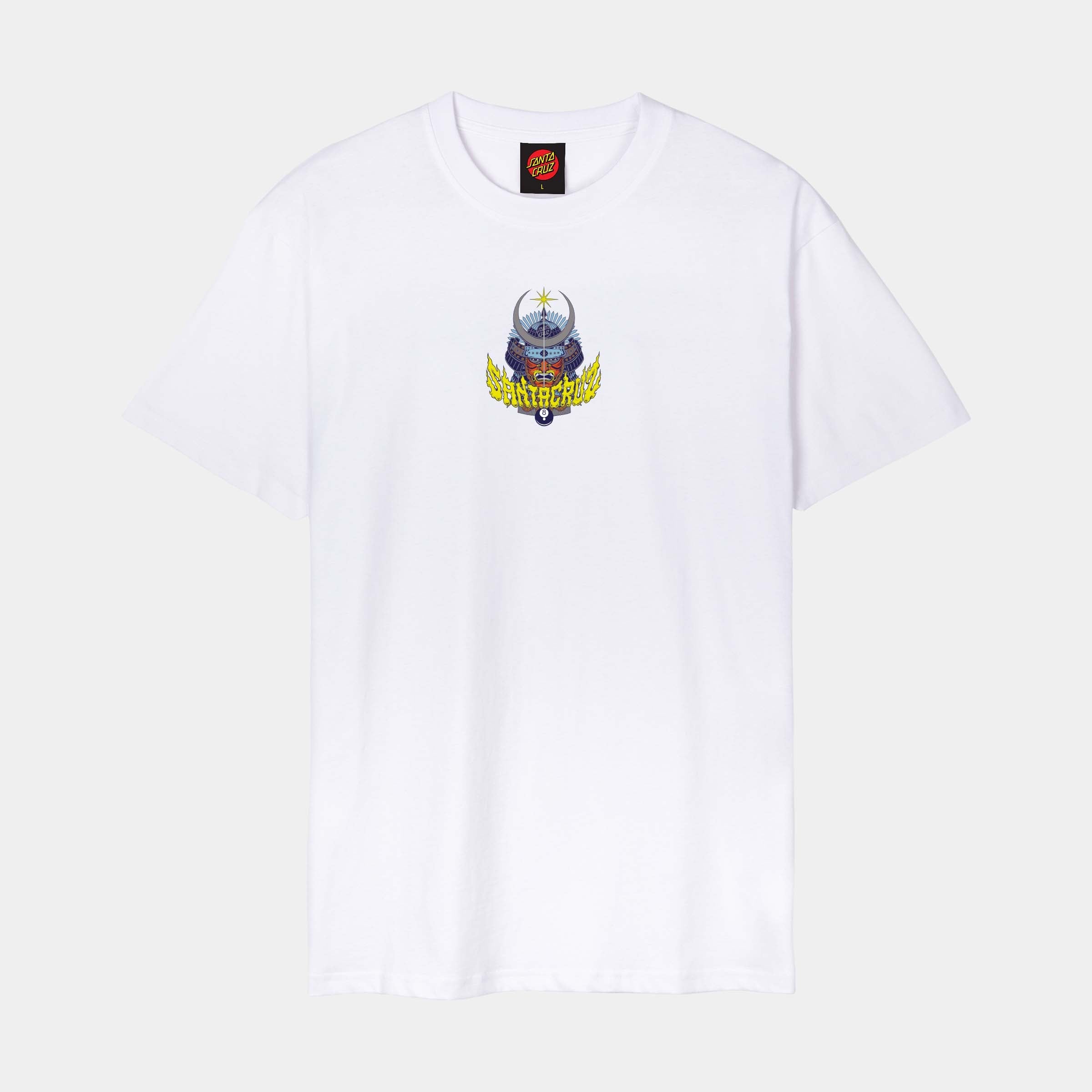 santa-cruz-skateboards-winkowski-samurai-front-t-shirt-uomo-cotone-bio image 1