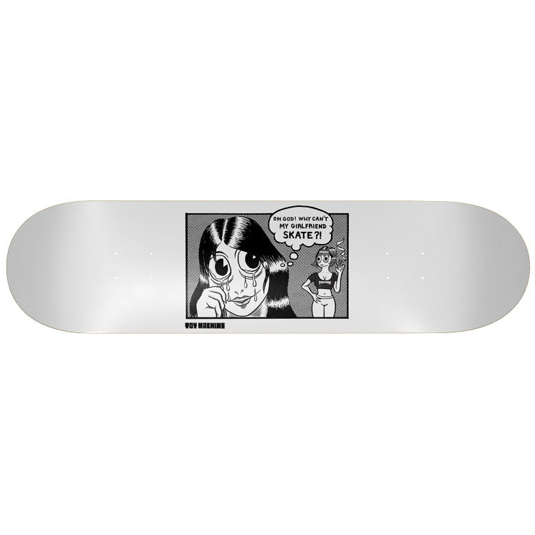 toy-machine-x-thrasher-girlfriend-8-25-tavola-skateboard-deck image 2