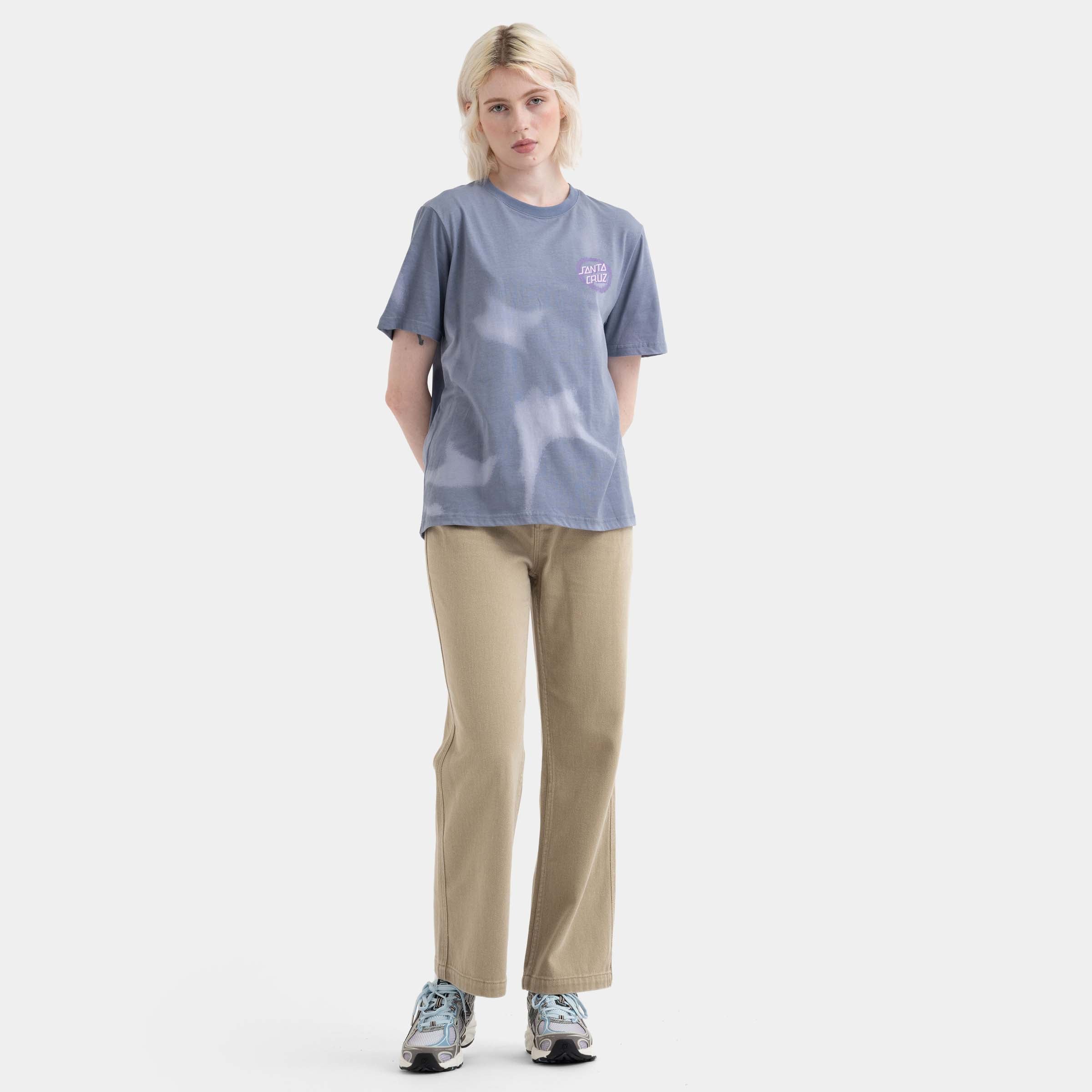 santa-cruz-skateboards-dizzy-dot-t-shirt-donna-loose-fit image 6