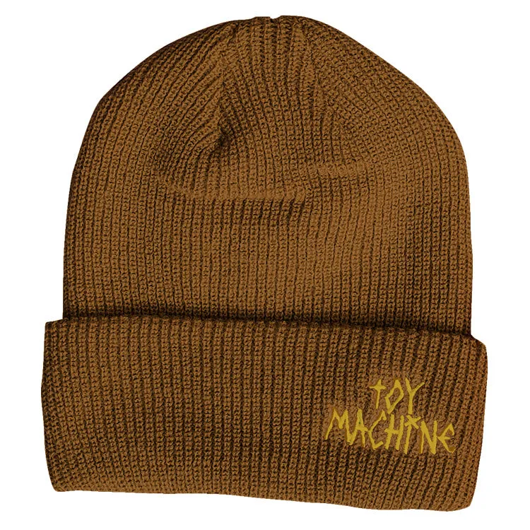 toy-machine-tape-logo-beanie-berretto-streetwear image 1