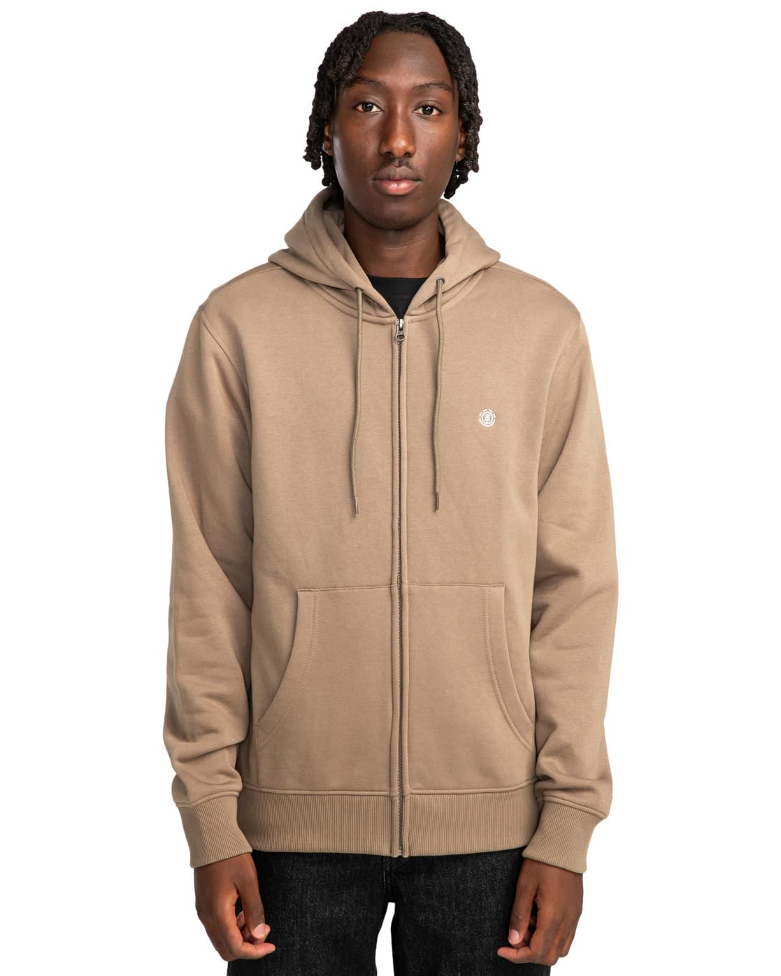 element-cornell-classic-zh-felpa-con-cappuccio-zip-uomo image 2