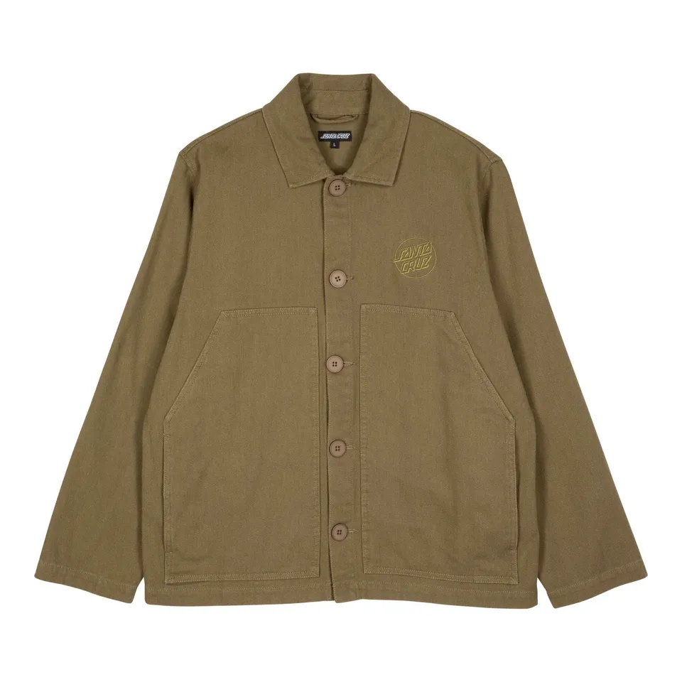 santa-cruz-skateboards-opus-dot-giacca-workwear-unisex-denim-13-5oz image 1