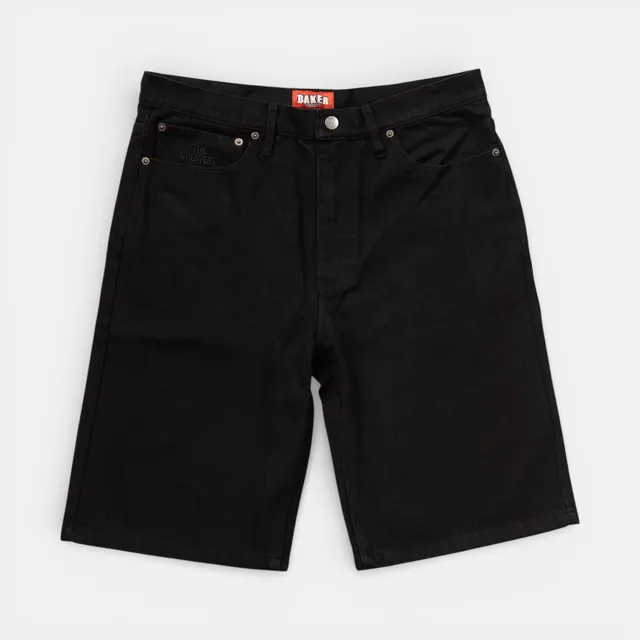 baker-skateboards-warner-jean-shorts-denim-nero image 1