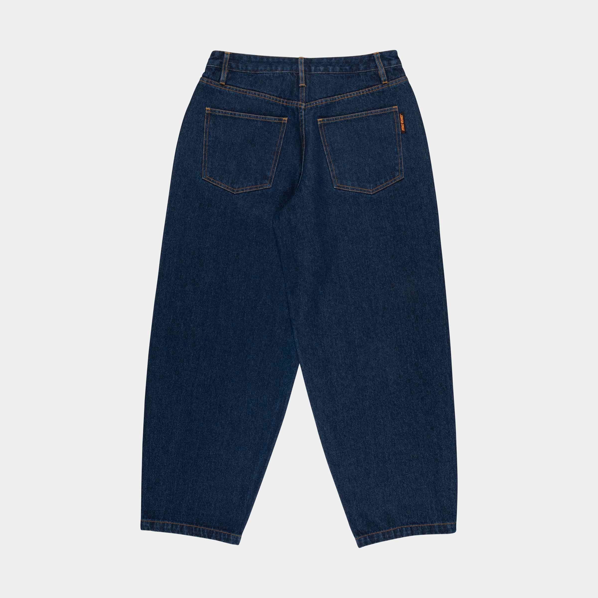 santa-cruz-skateboards-classic-barrel-pant-pantalone-loose-fit-mid-rise image 2