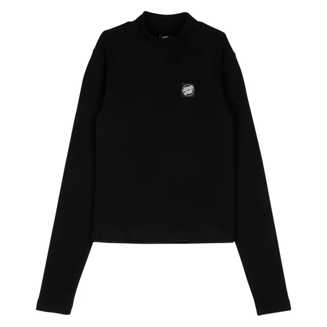 santa-cruz-skateboards-opus-dot-mock-neck-top-a-manica-lunga image 1