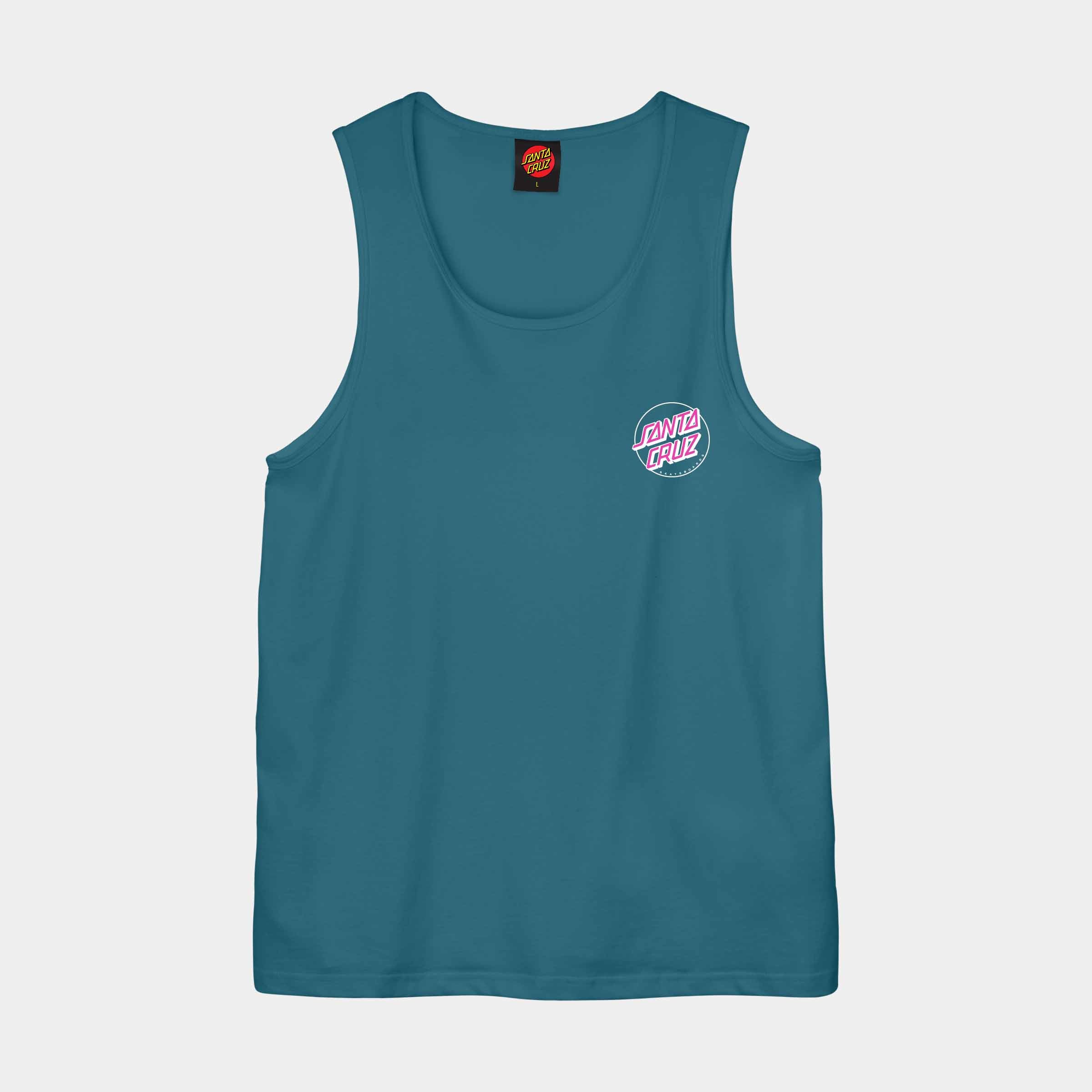 santa-cruz-skateboards-partial-dot-canotta-vest-uomo image 2