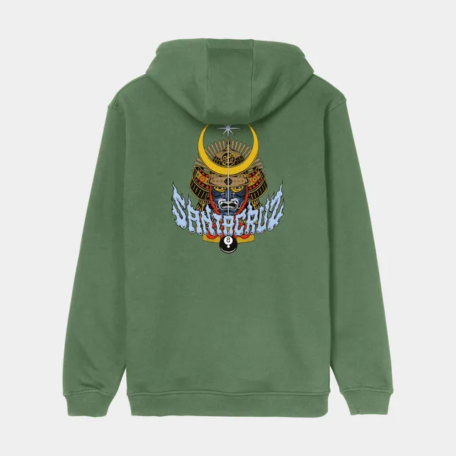 santa-cruz-skateboards-winkowski-8-ball-samurai-hoodie-felpa-cappuccio image 1
