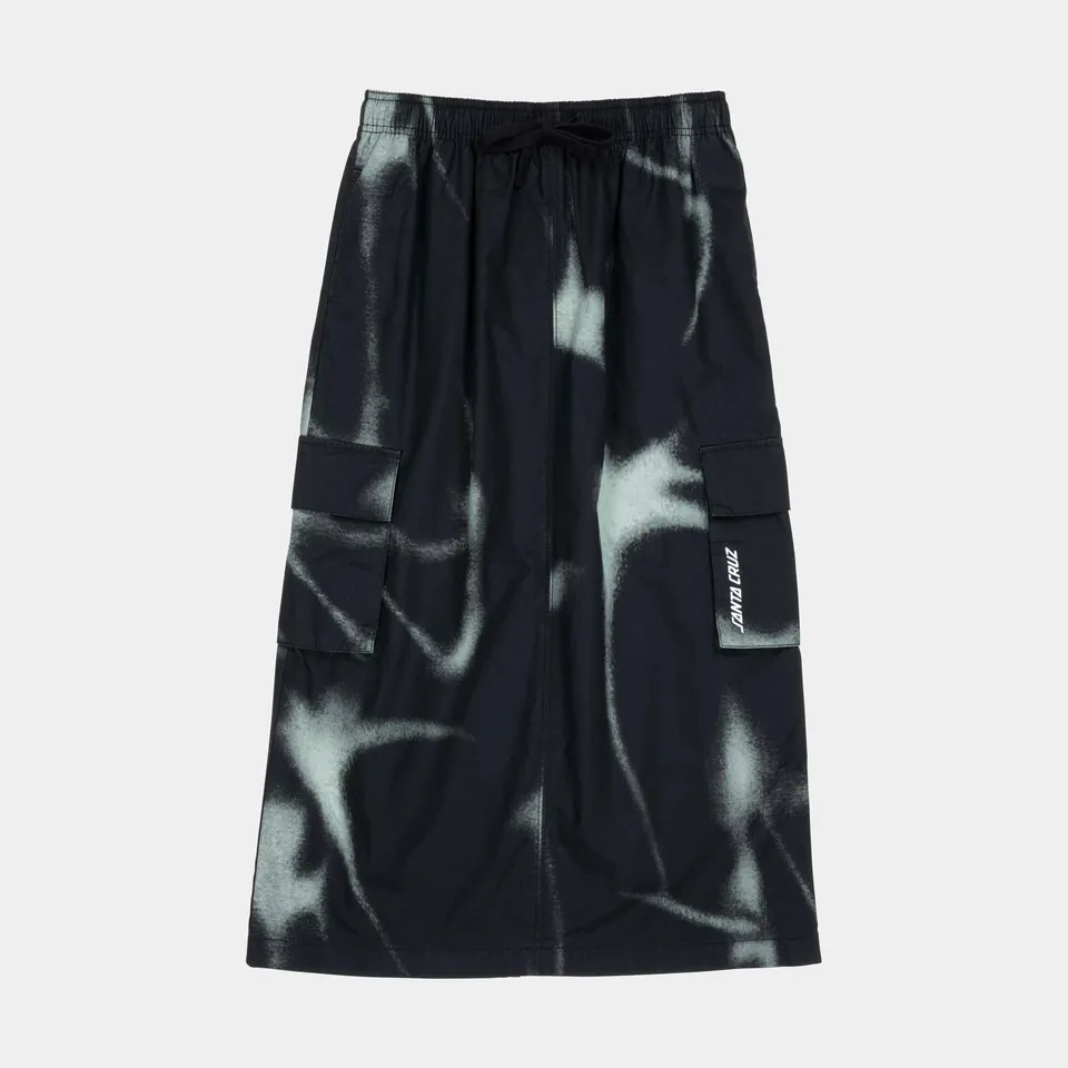 santa-cruz-skateboards-strip-cargo-skirt-gonna-midi-cargo-donna image 1