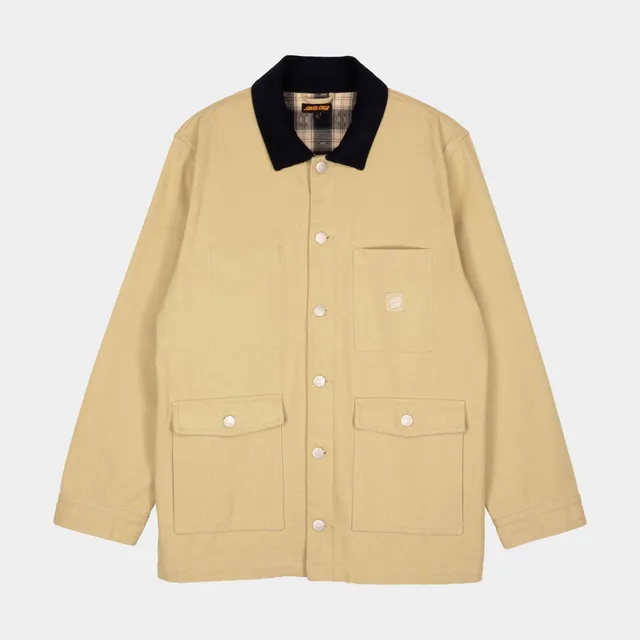 santa-cruz-skateboards-strike-jacket-giacca-canvas-regular-fit image 1